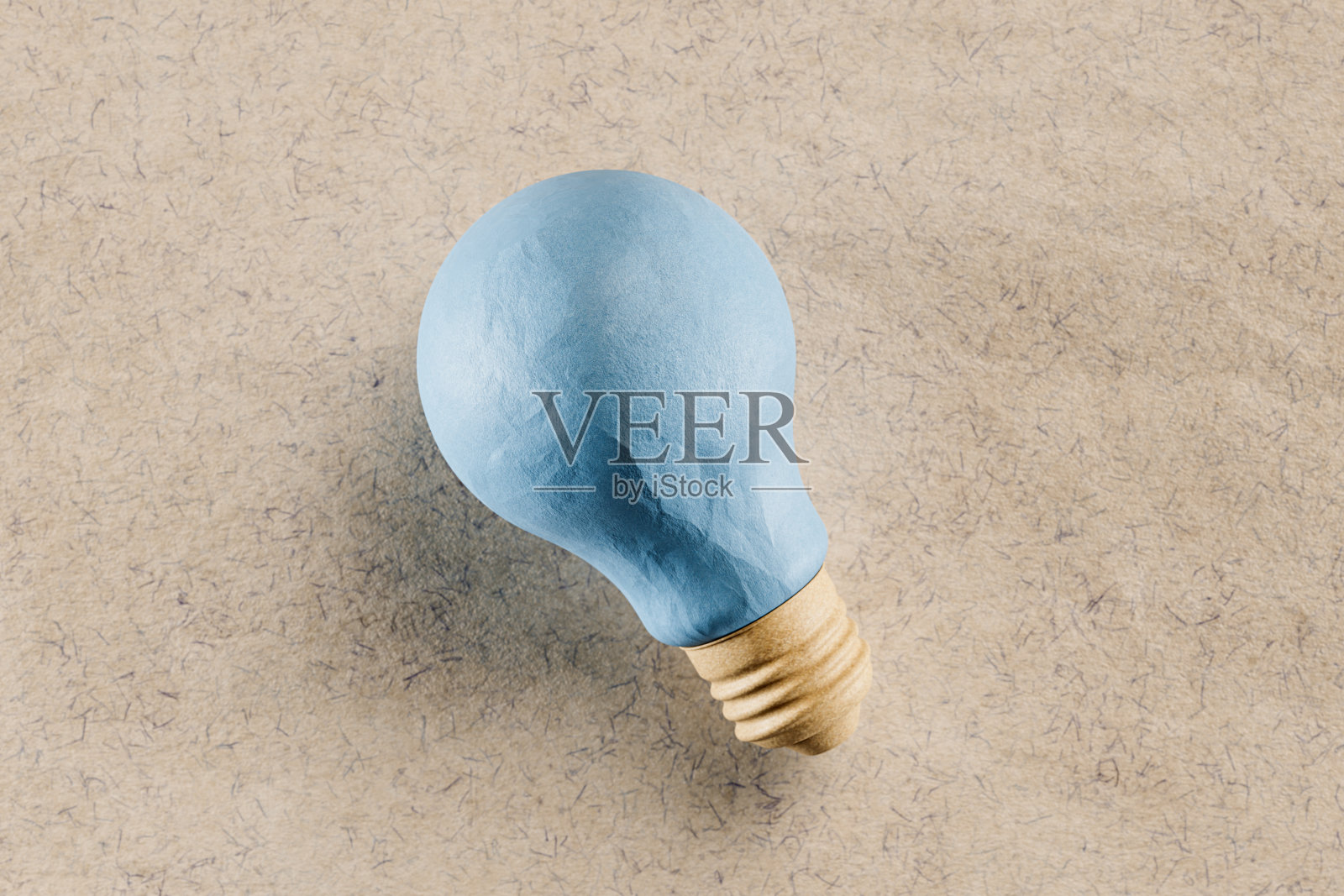 纸灯泡三维渲染照片摄影图片