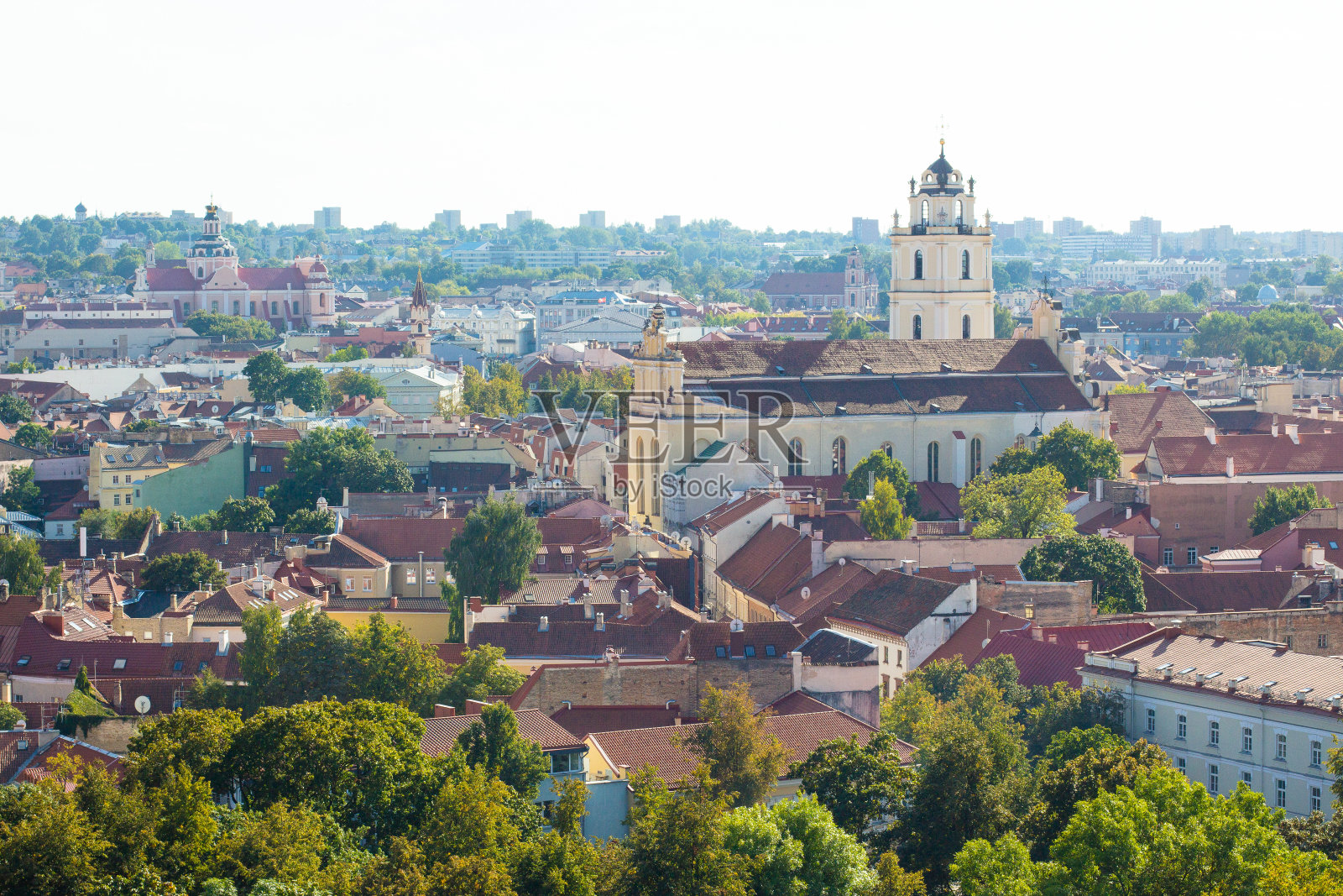 城市步行街:维尔纽斯古城照片摄影图片