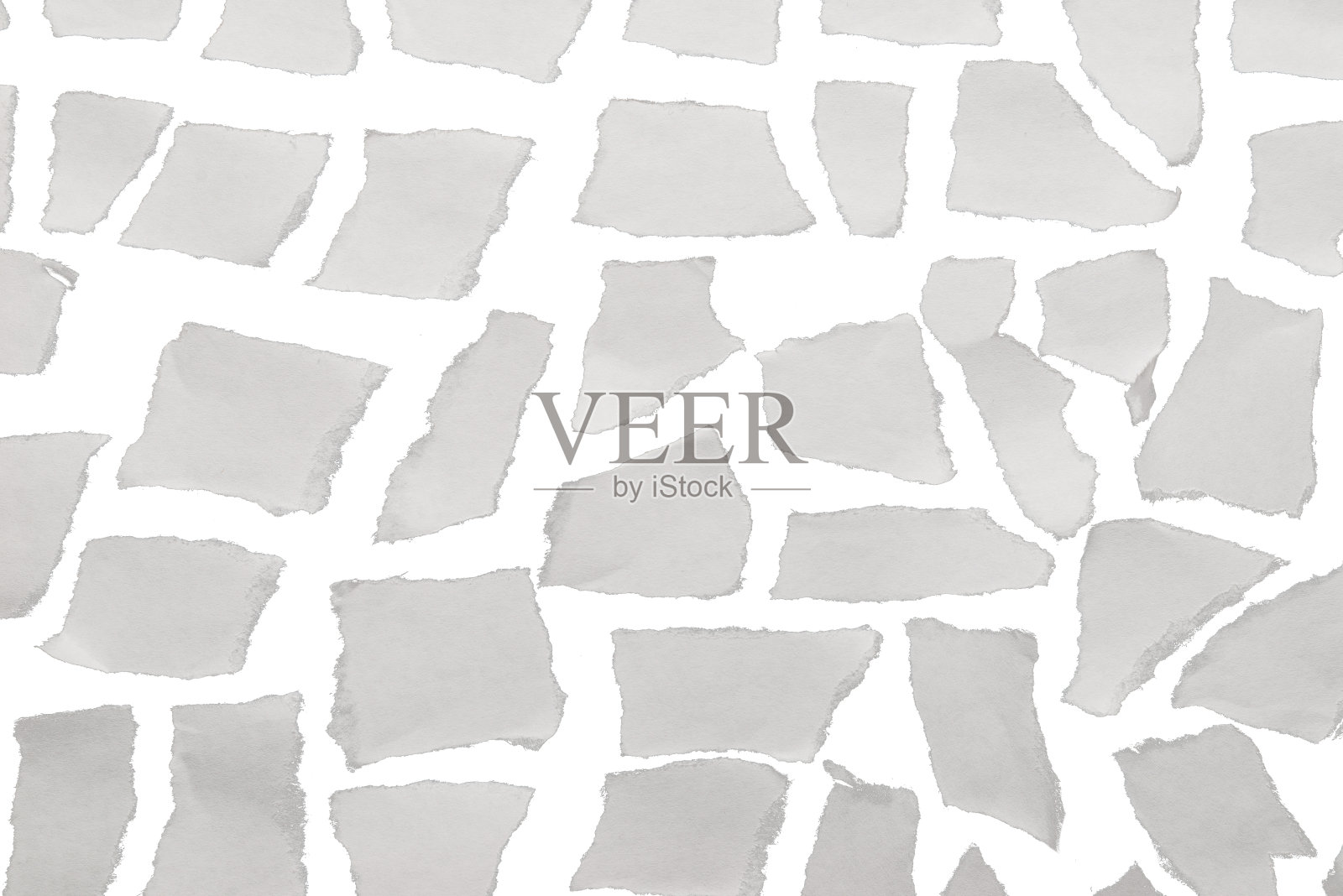 空白纸片孤立。照片摄影图片