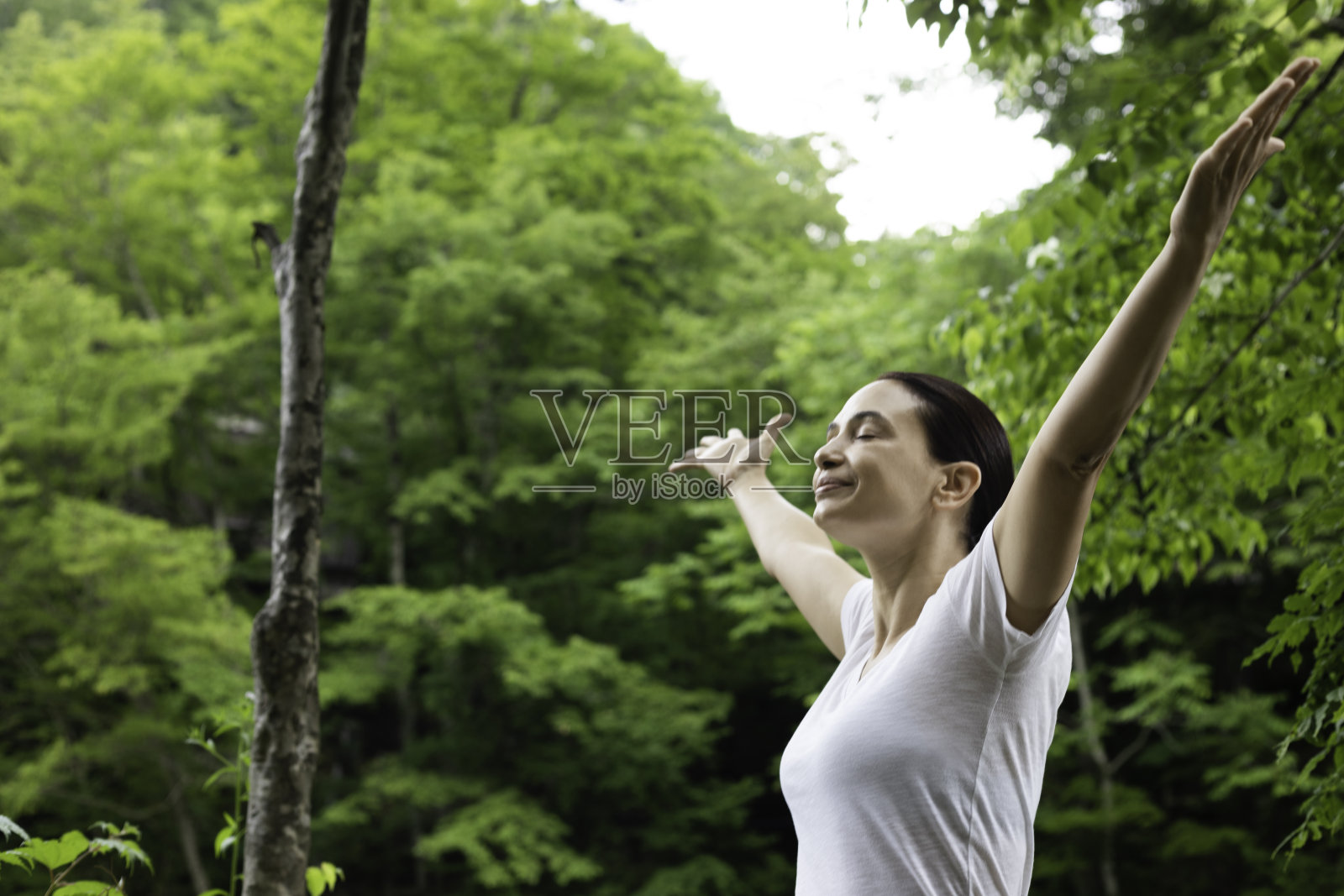 举起手来照片摄影图片