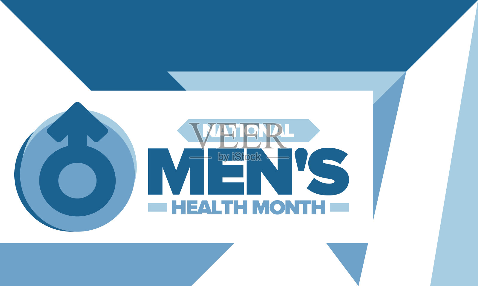 6月全国男性健康月。在美国庆祝。教育课程，教你如何锻炼身体。健康饮食，锻炼身体，预防疾病。医疗向量的海报插画图片素材