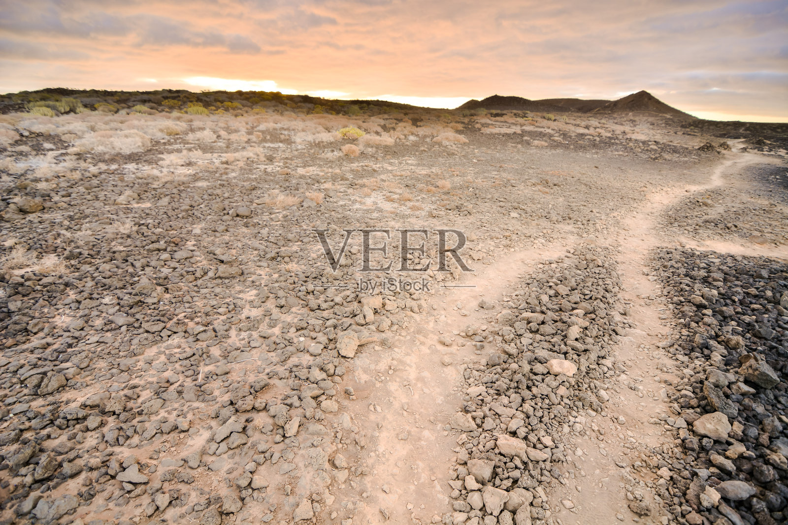 土路沙漠照片摄影图片