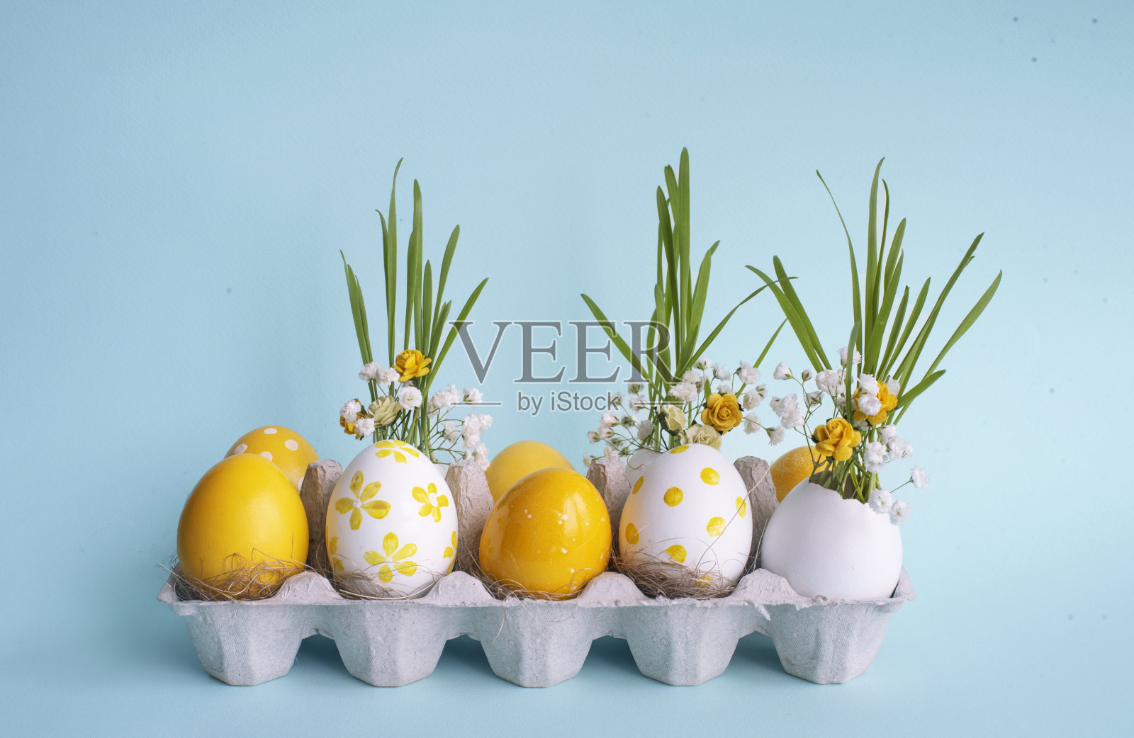 复活节彩蛋照片摄影图片