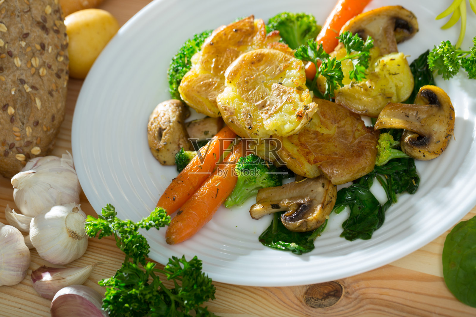 崩溃热土豆照片摄影图片