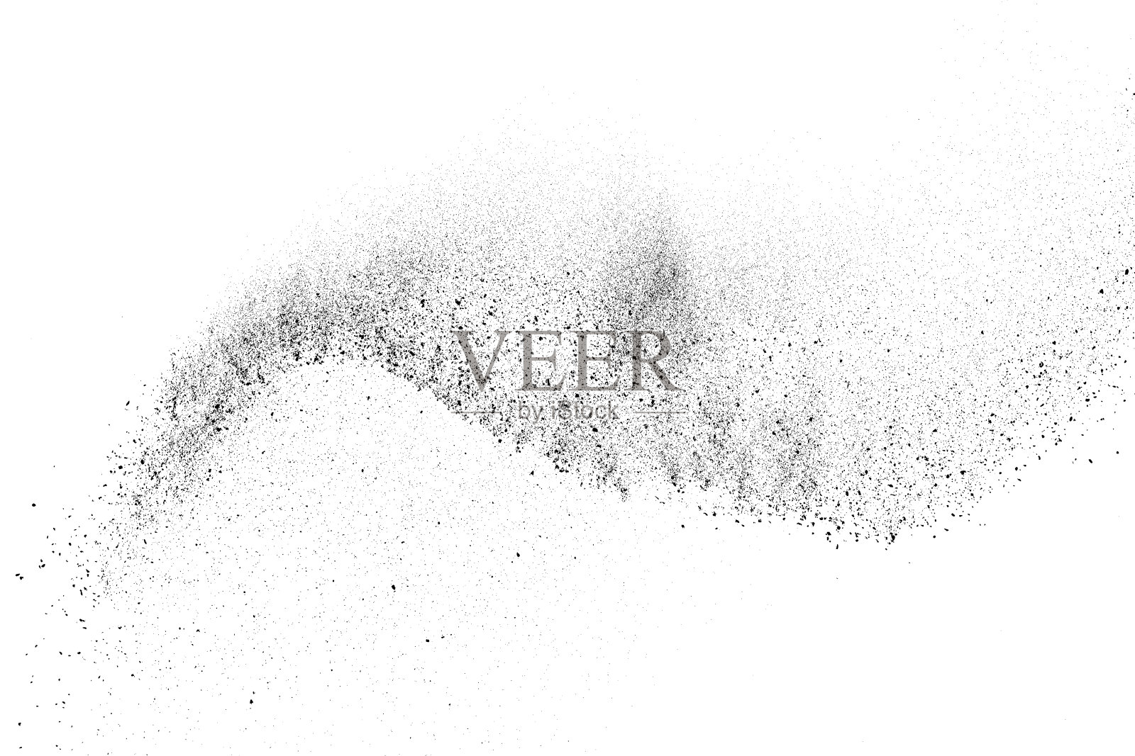 陷入困境的黑色纹理。插画图片素材