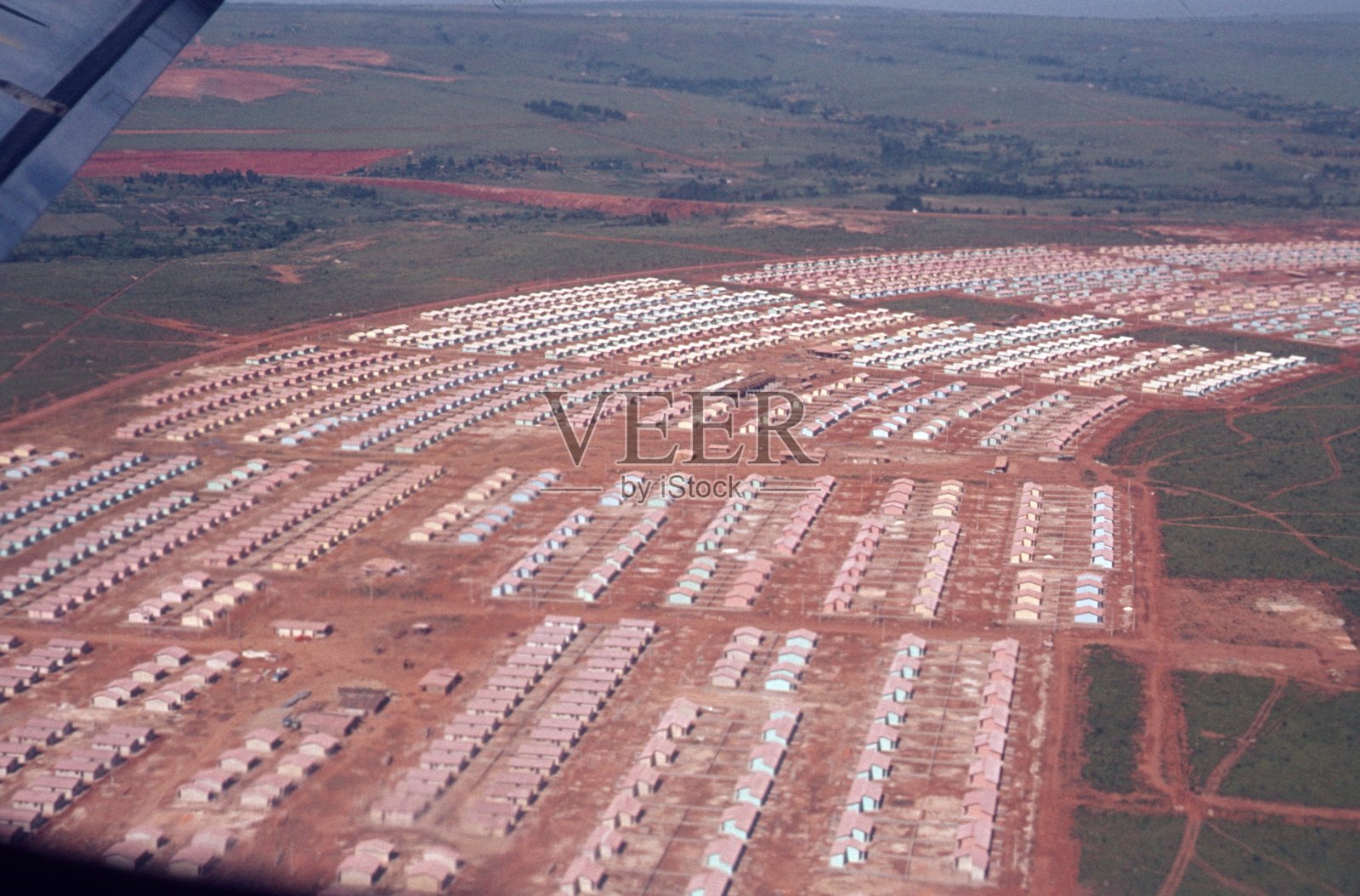 在巴西联邦行政区为贫穷的农村人口开发州住房照片摄影图片