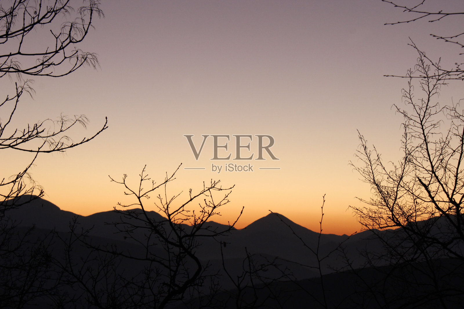 自然的日落照片摄影图片