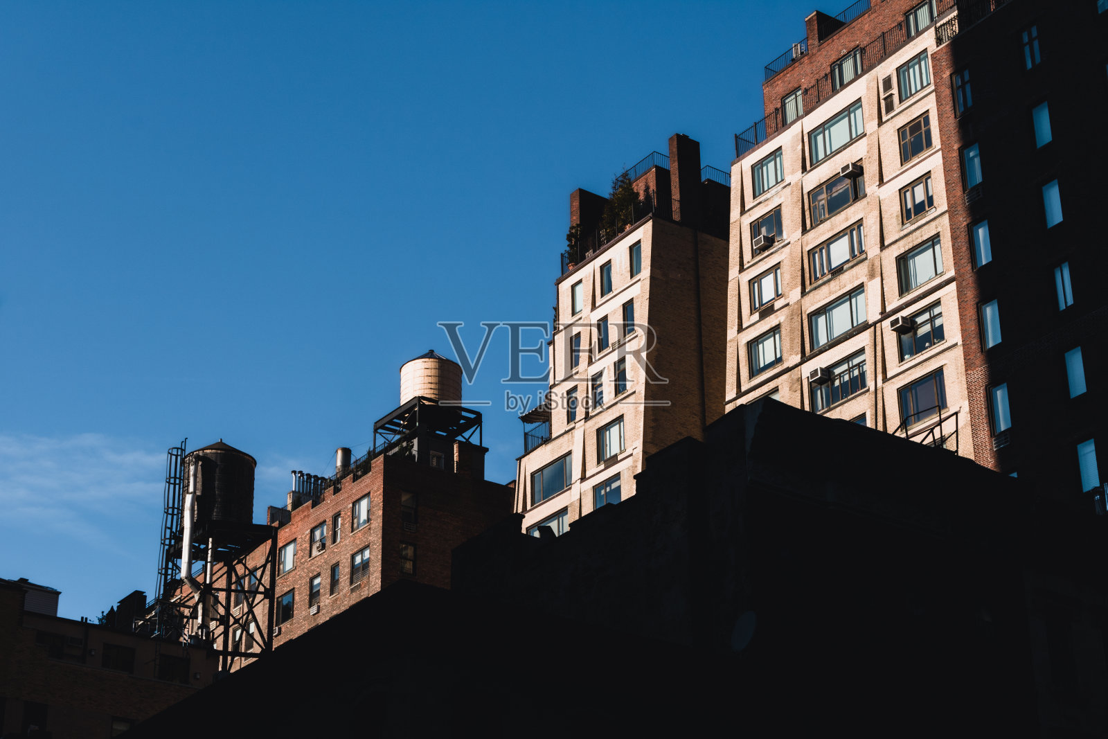 纽约城令人惊叹的建筑照片摄影图片