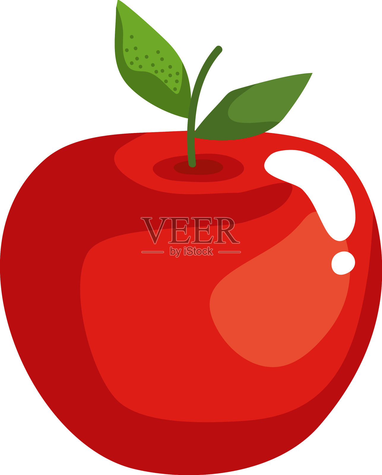 苹果新鲜水果设计元素图片