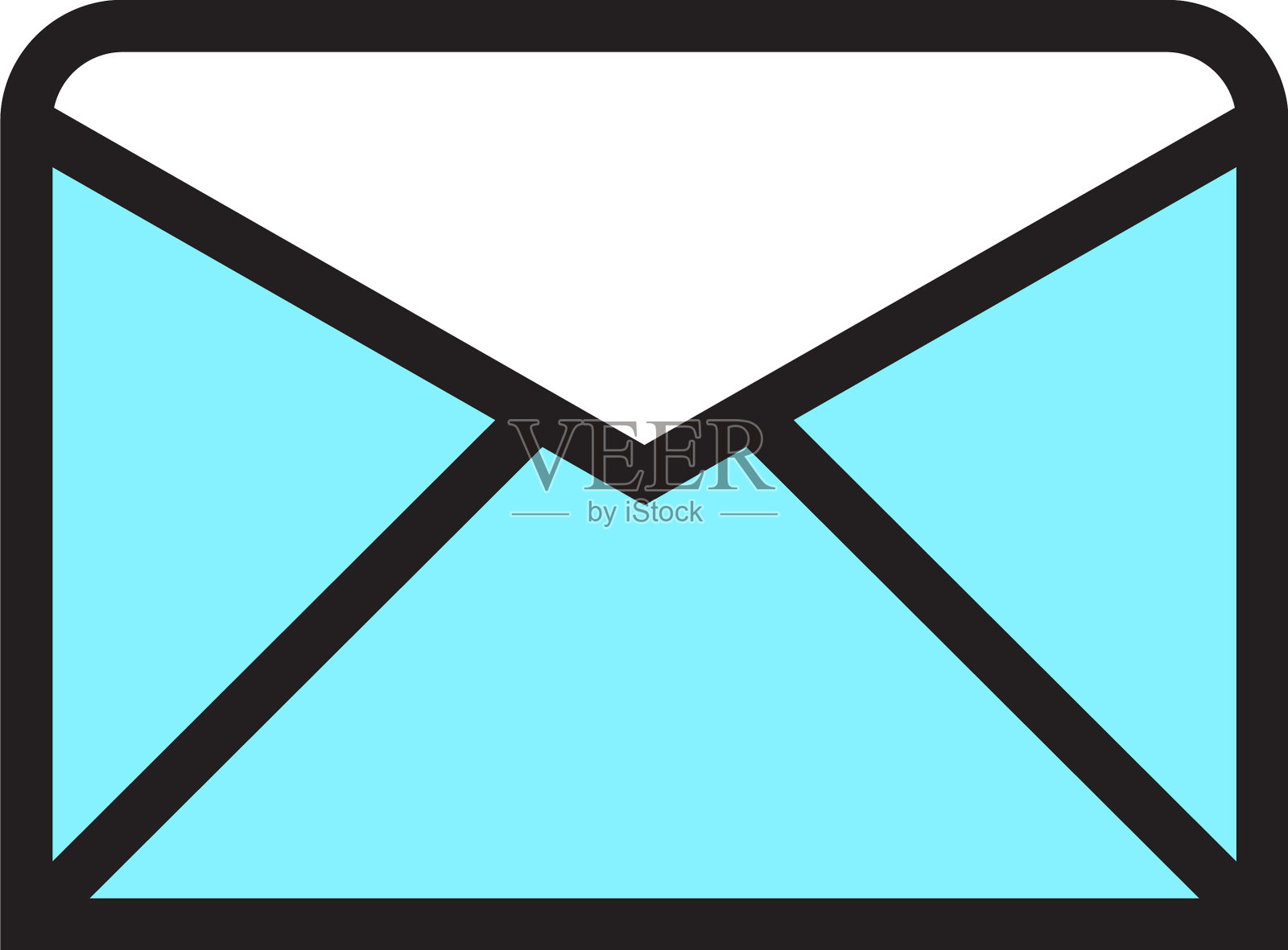 邮件图标关闭信封符号信件标志图标素材