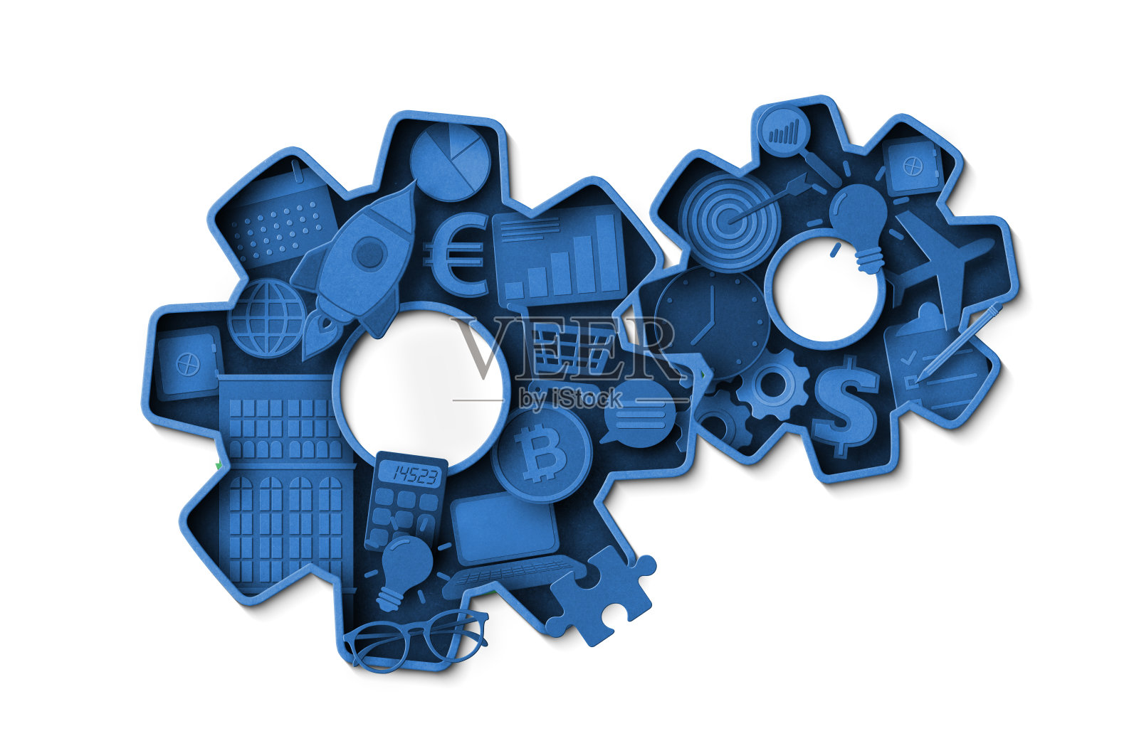 商业创意和成功理念照片摄影图片