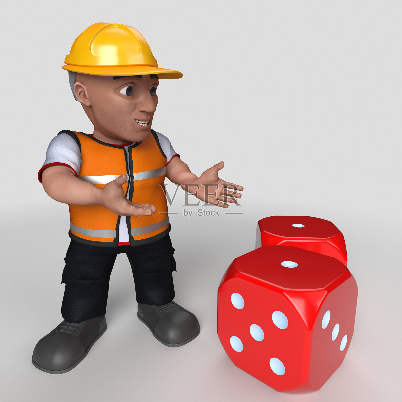 3D卡通人物照片摄影图片