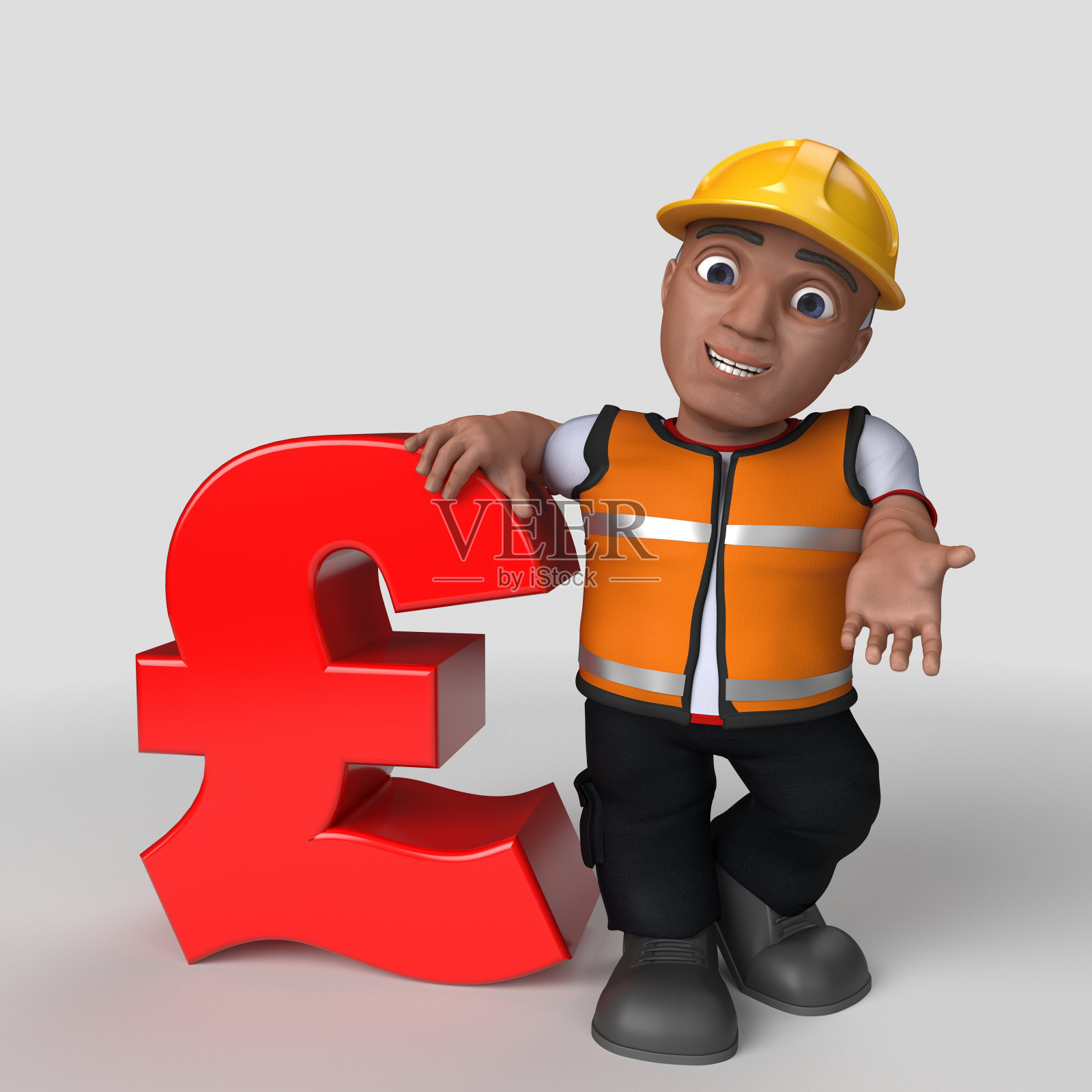 3D卡通人物照片摄影图片