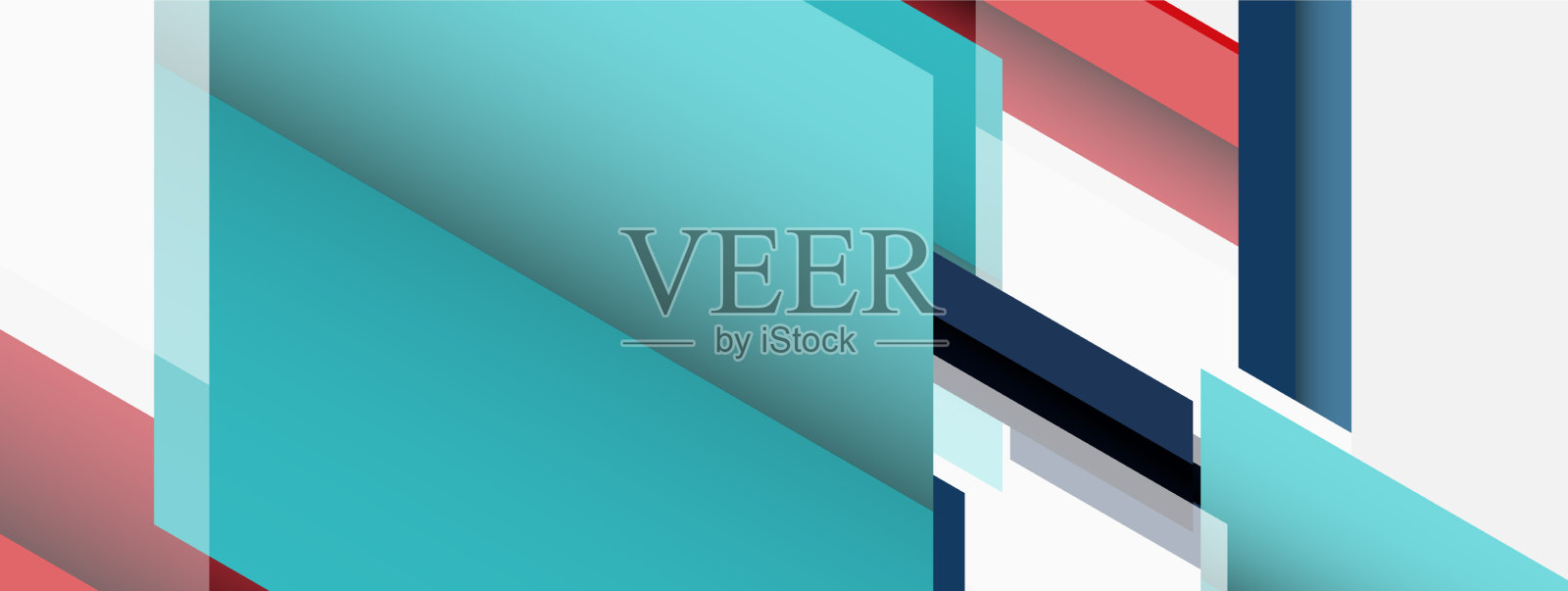 背景抽象重叠色插画图片素材