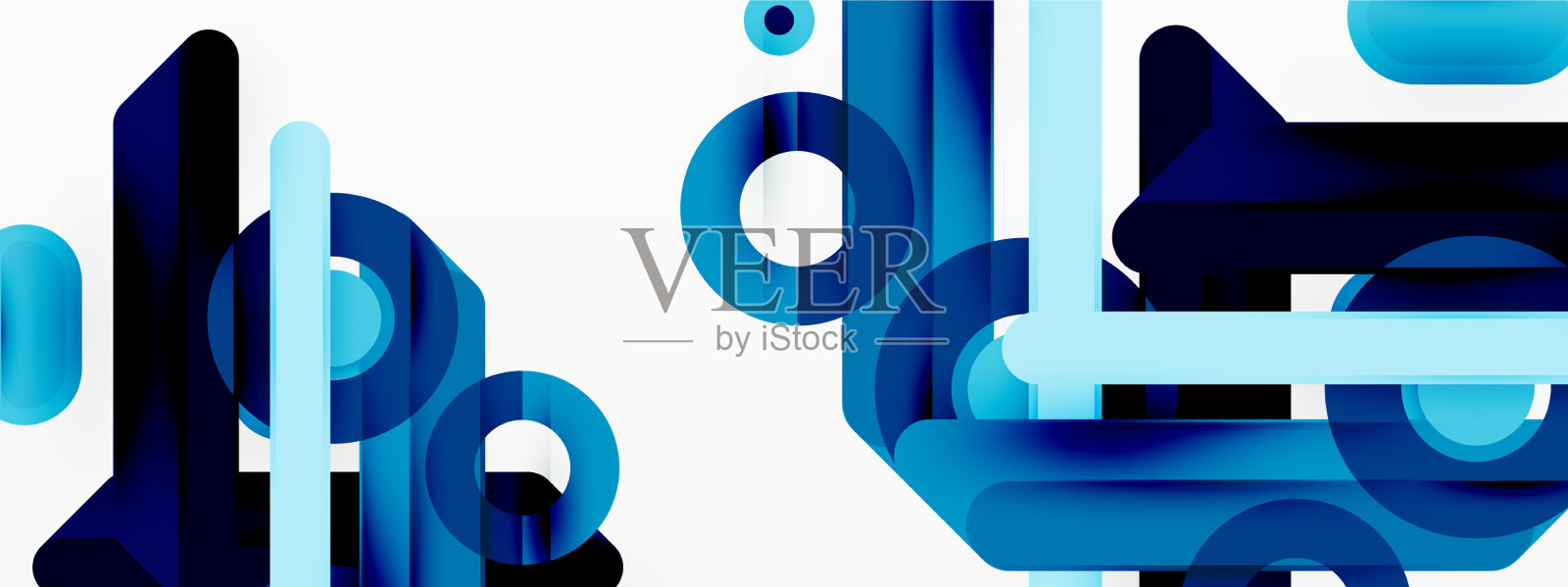 创意几何壁纸最小的线条和插画图片素材