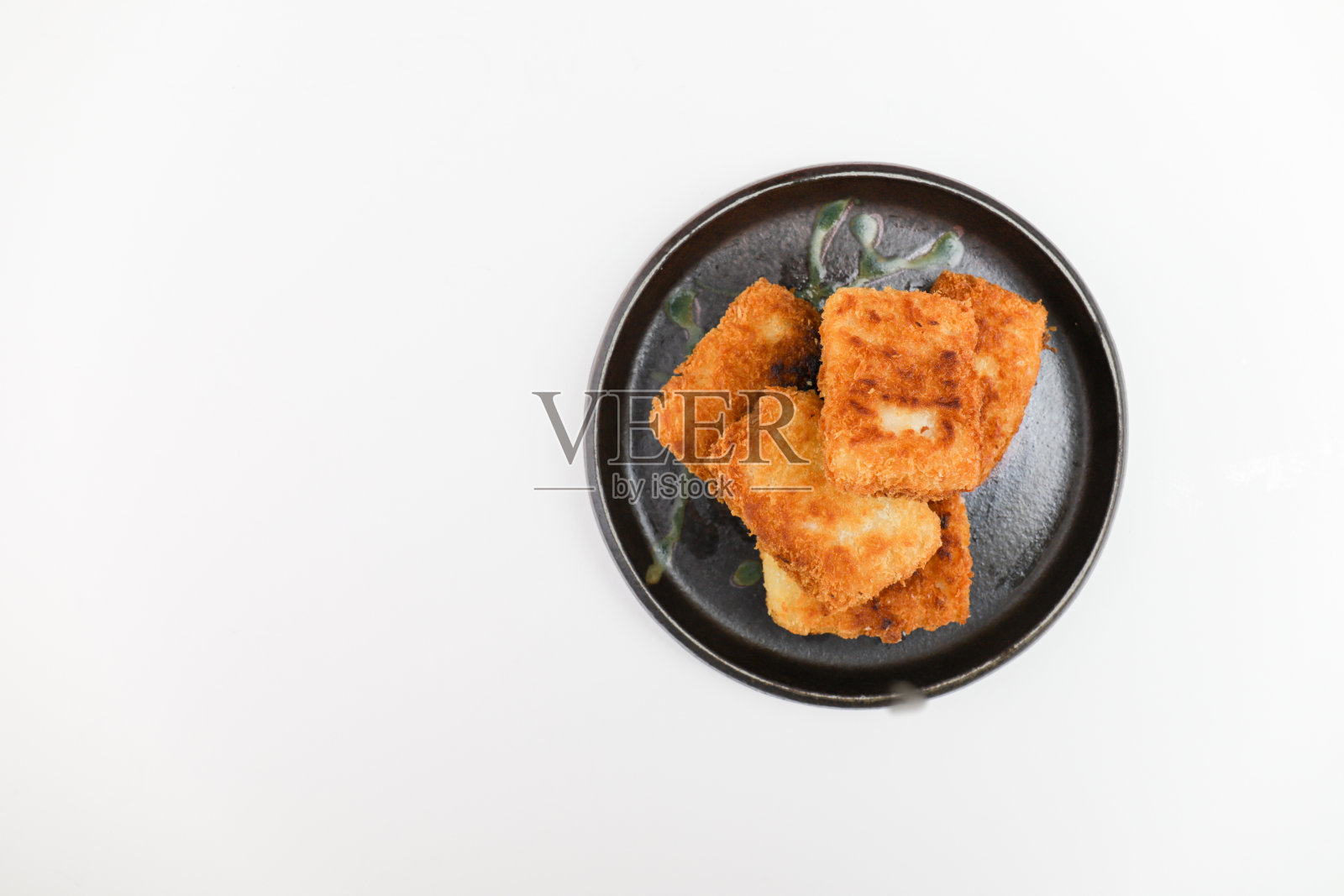 炸白鱼照片摄影图片