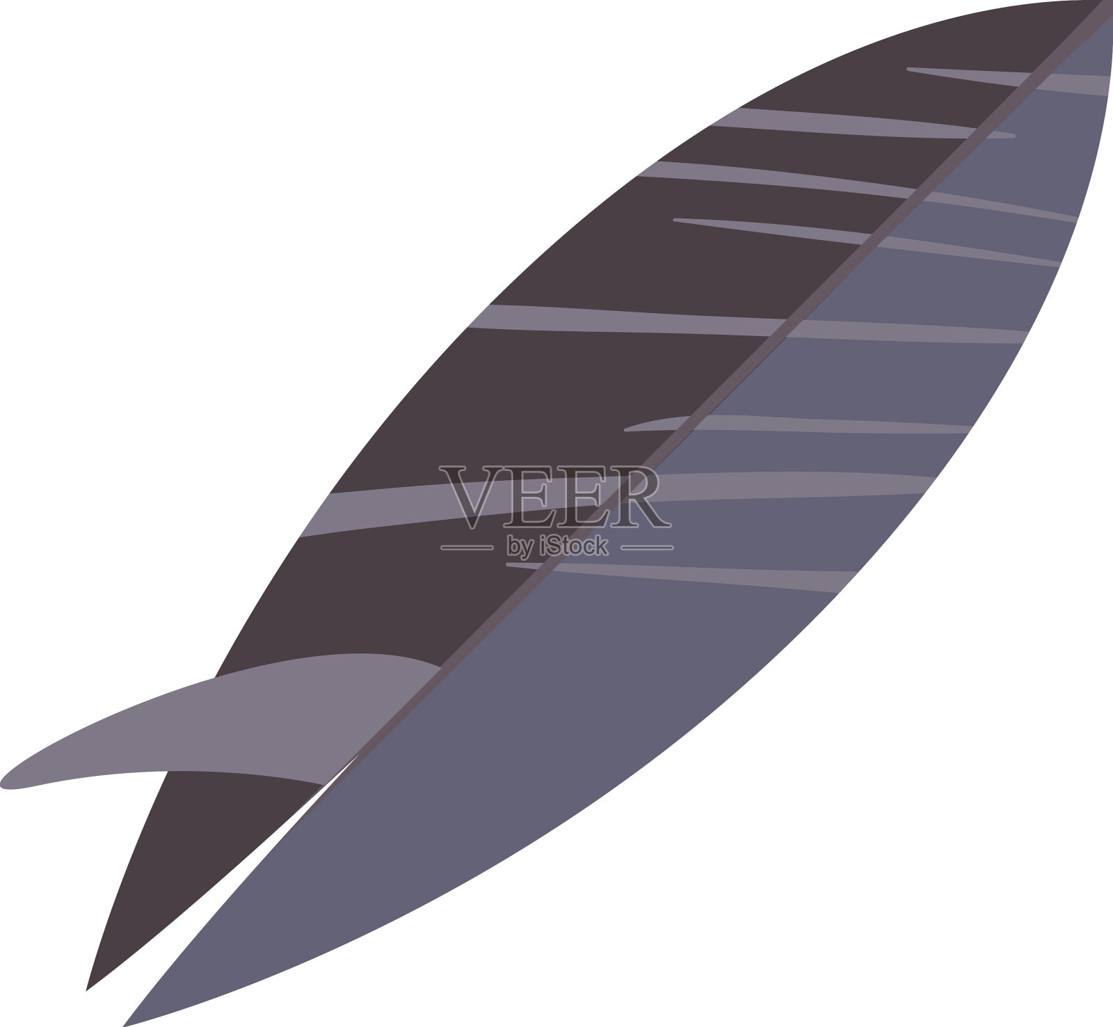 灰色的冲浪板设计元素图片