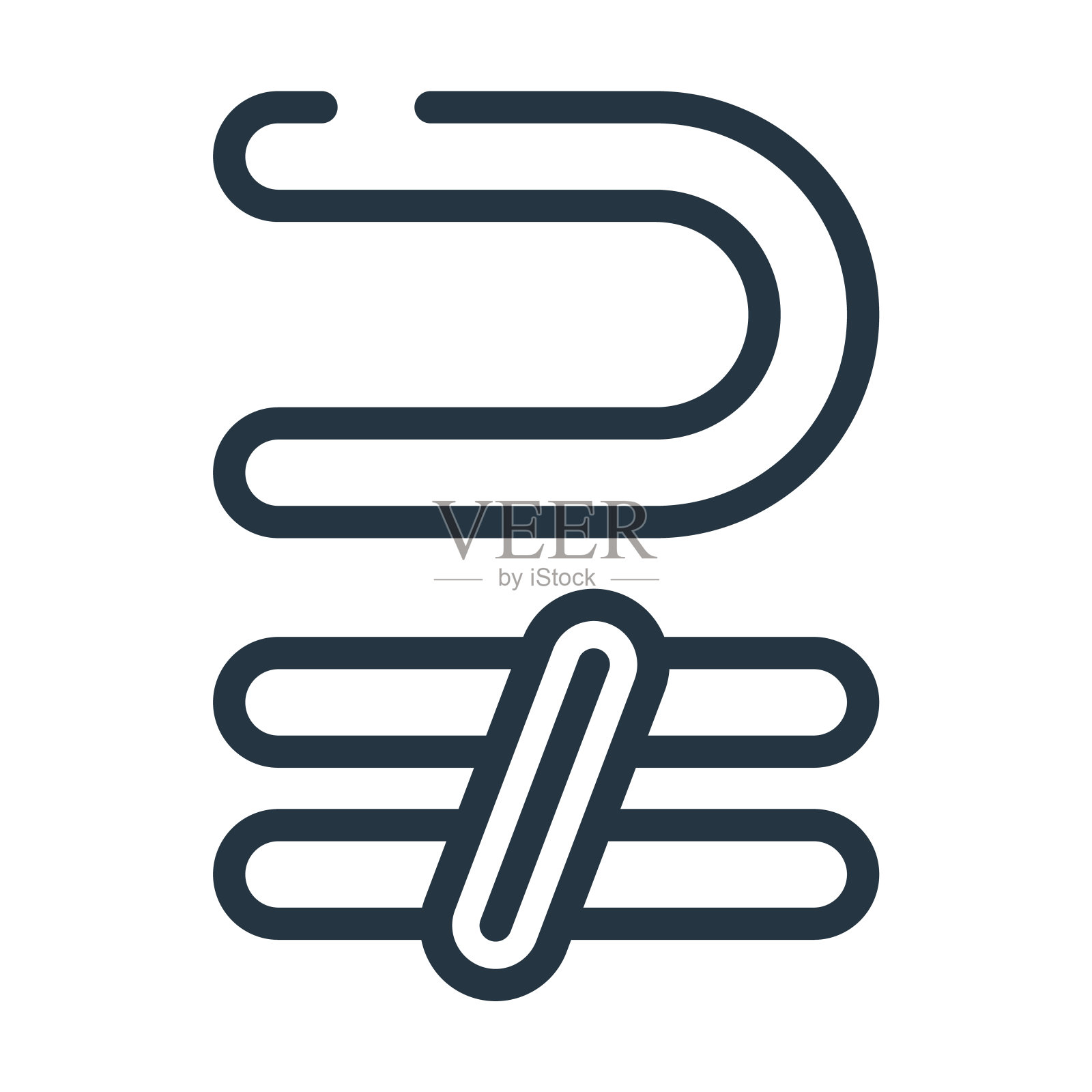 上面的超集不等于符号细线图标。超集，物理线性图标从符号概念孤立轮廓符号。矢量插图符号元素的网页设计和应用程序。图标素材