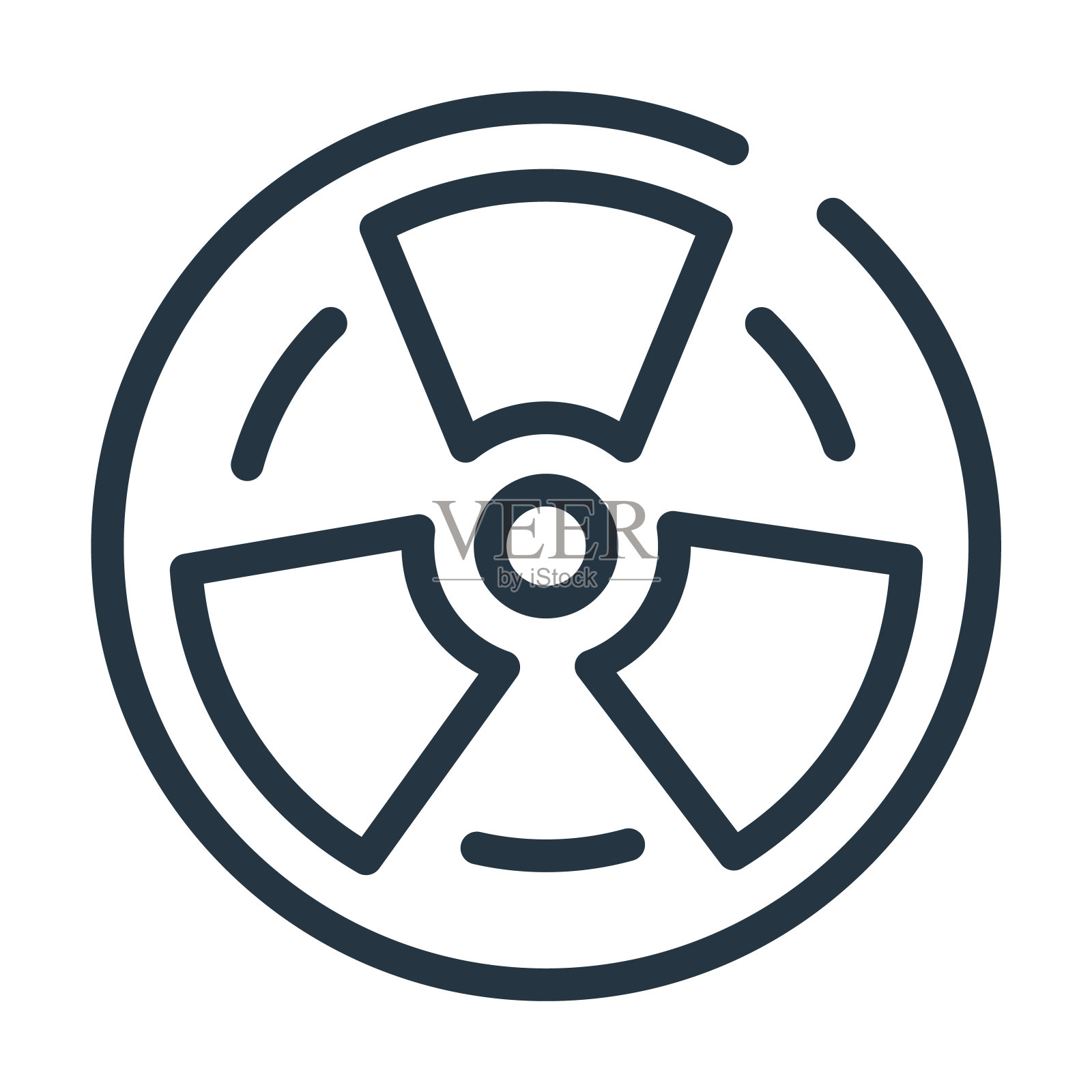 危险细线图标。危险，警告线性图标从符号概念孤立的轮廓符号。矢量插图符号元素的网页设计和应用程序。插画图片素材