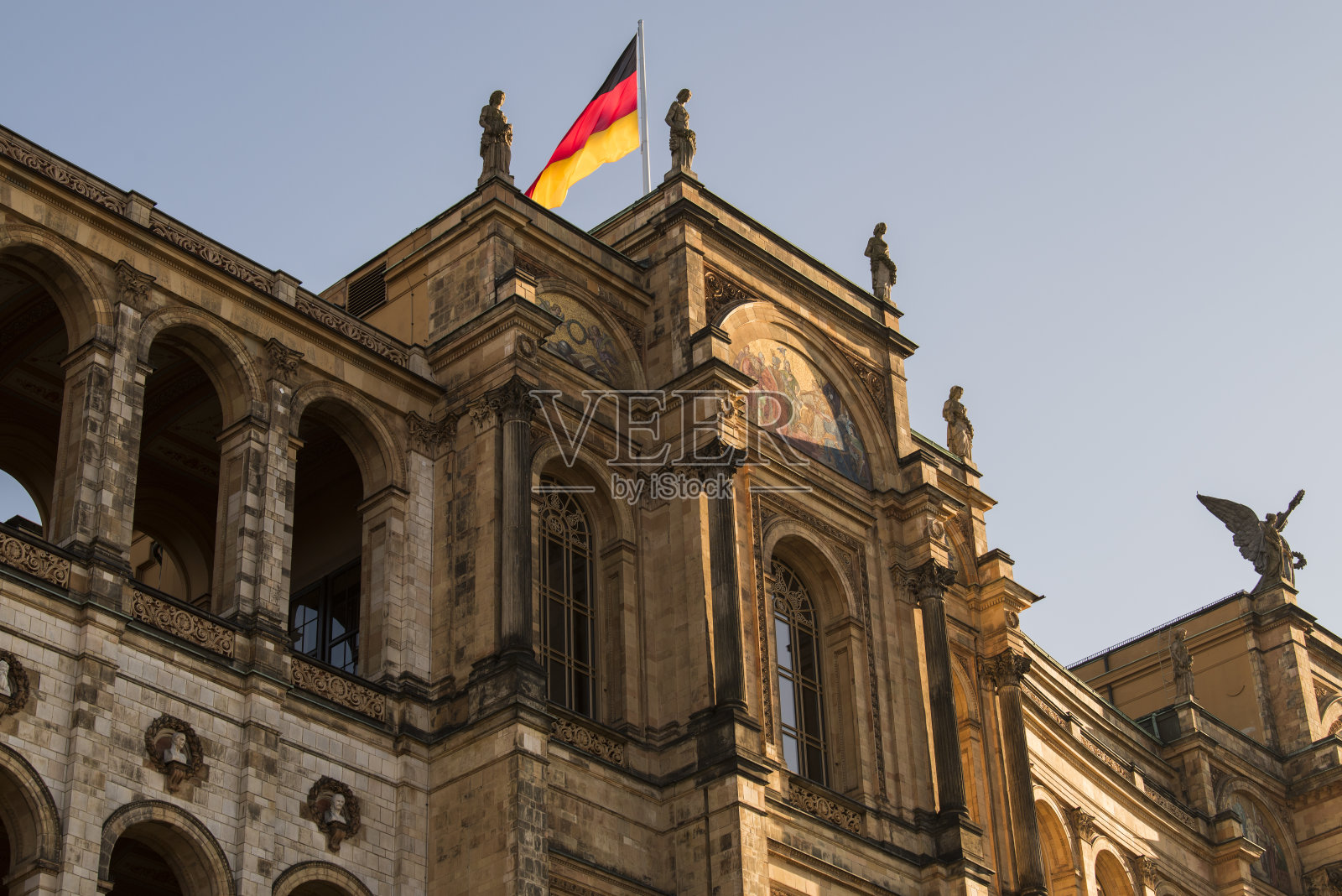 巴伐利亚州议会。照片摄影图片