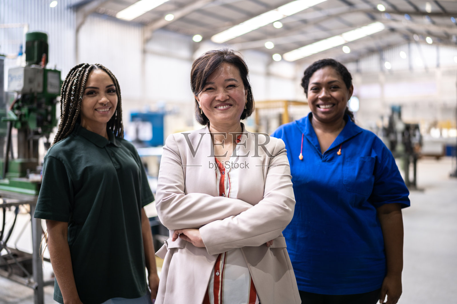 工厂/工业工人的肖像照片摄影图片