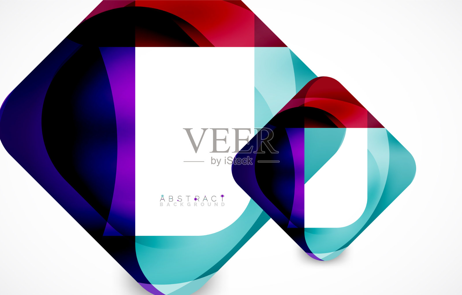 最小的背景抽象方形形状插画图片素材