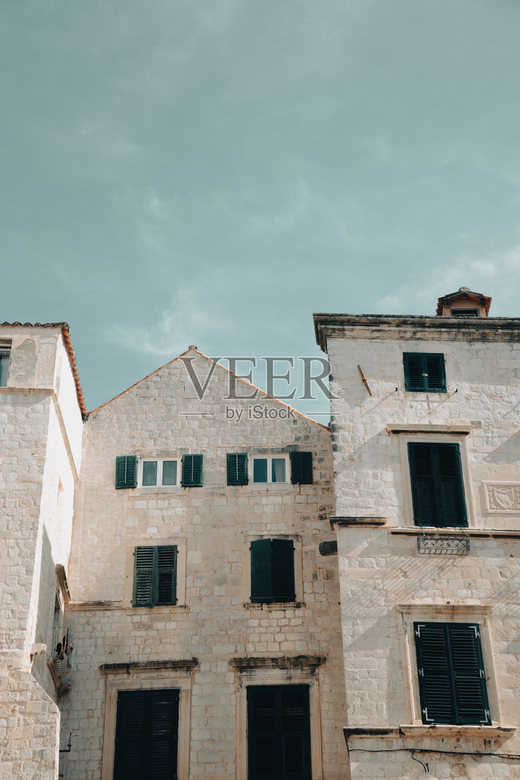 克罗地亚的杜布罗夫尼克古城照片摄影图片