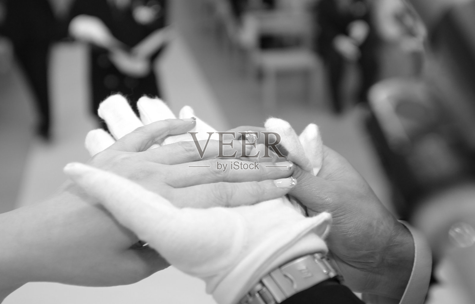 结婚戒指照片摄影图片