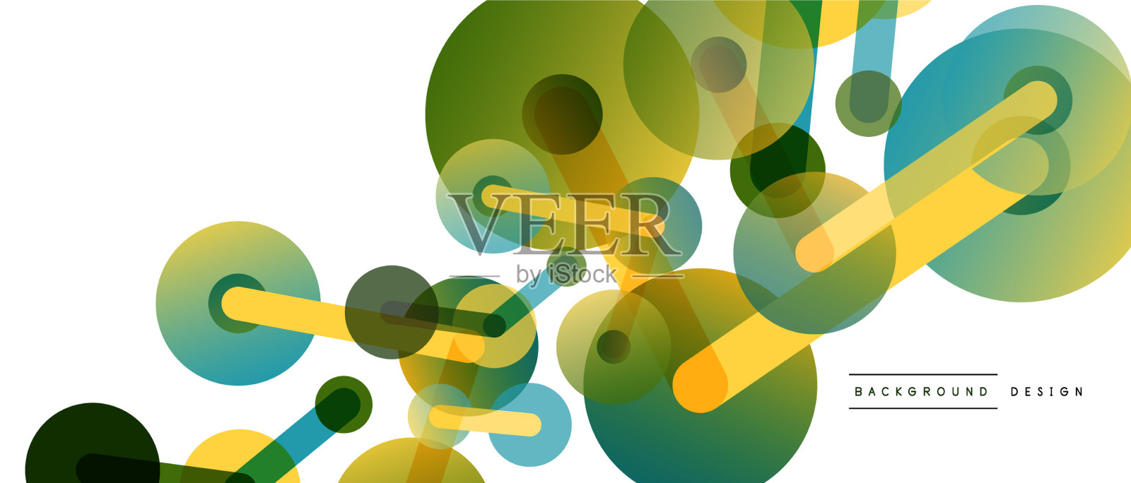 线点连接几何抽象设计元素图片