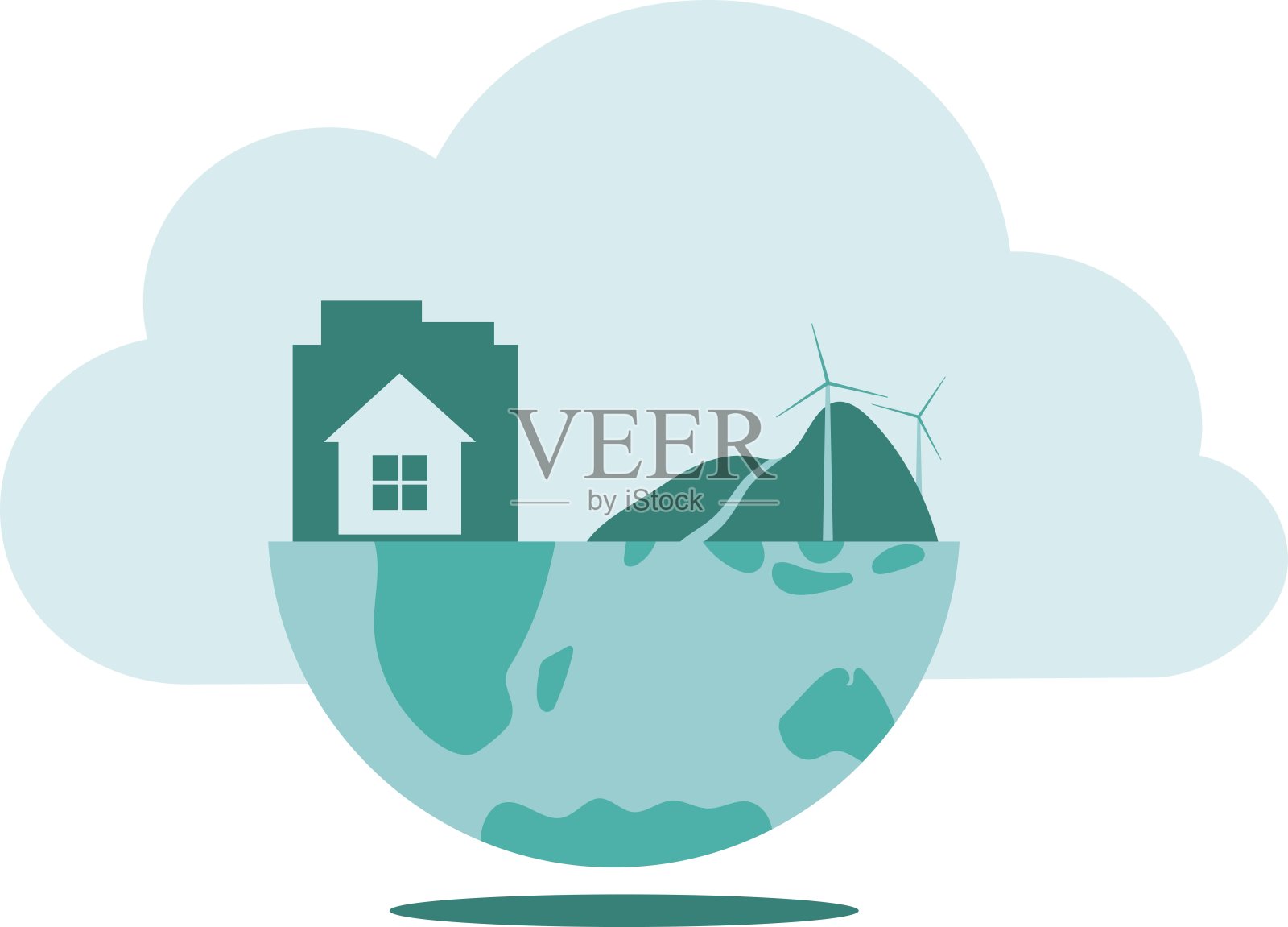 环境图像孤立矢量插图插画图片素材