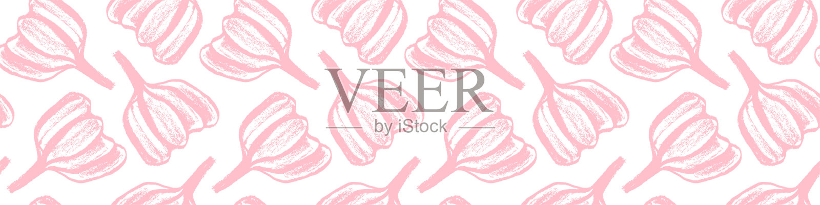 矢量蒜纹无缝衔接。葱油包装，干香料标签，横幅设计。插画图片素材