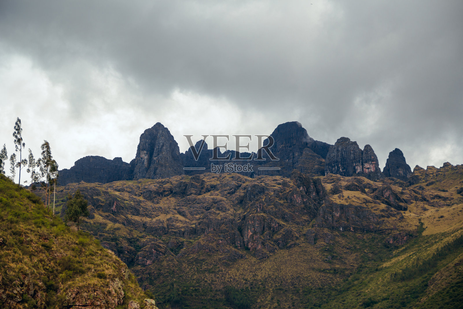 库斯科卡尔卡的Pitusiray山照片摄影图片
