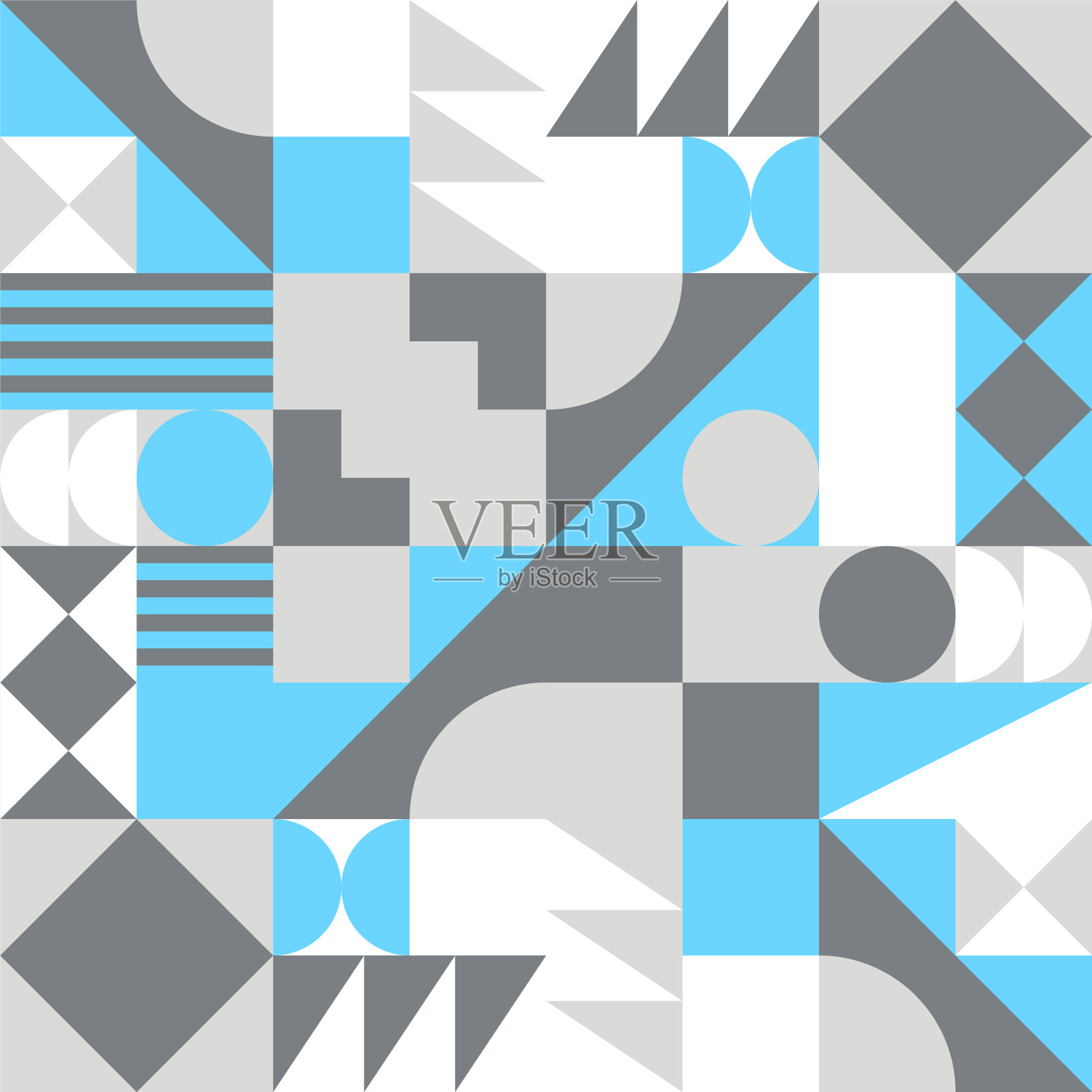 抽象图案与几何形状插画图片素材