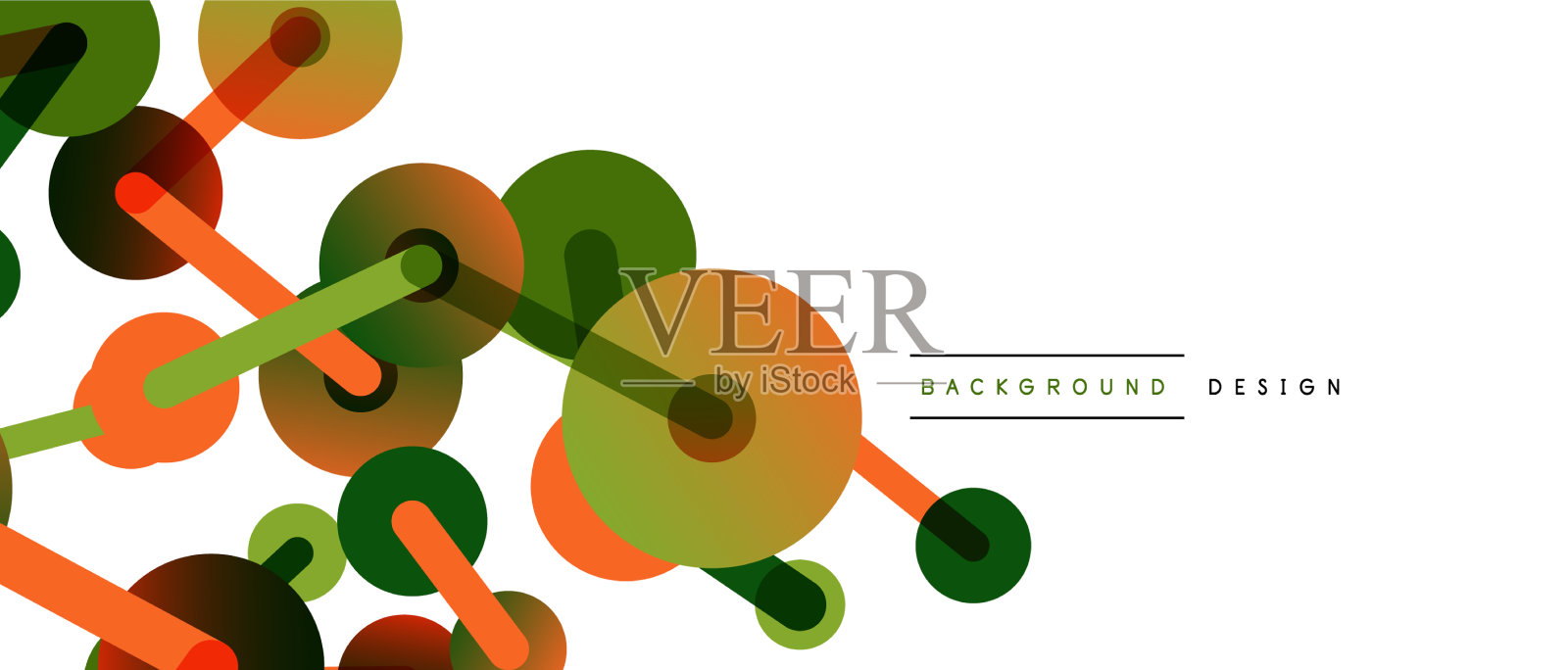 线点连接几何抽象插画图片素材