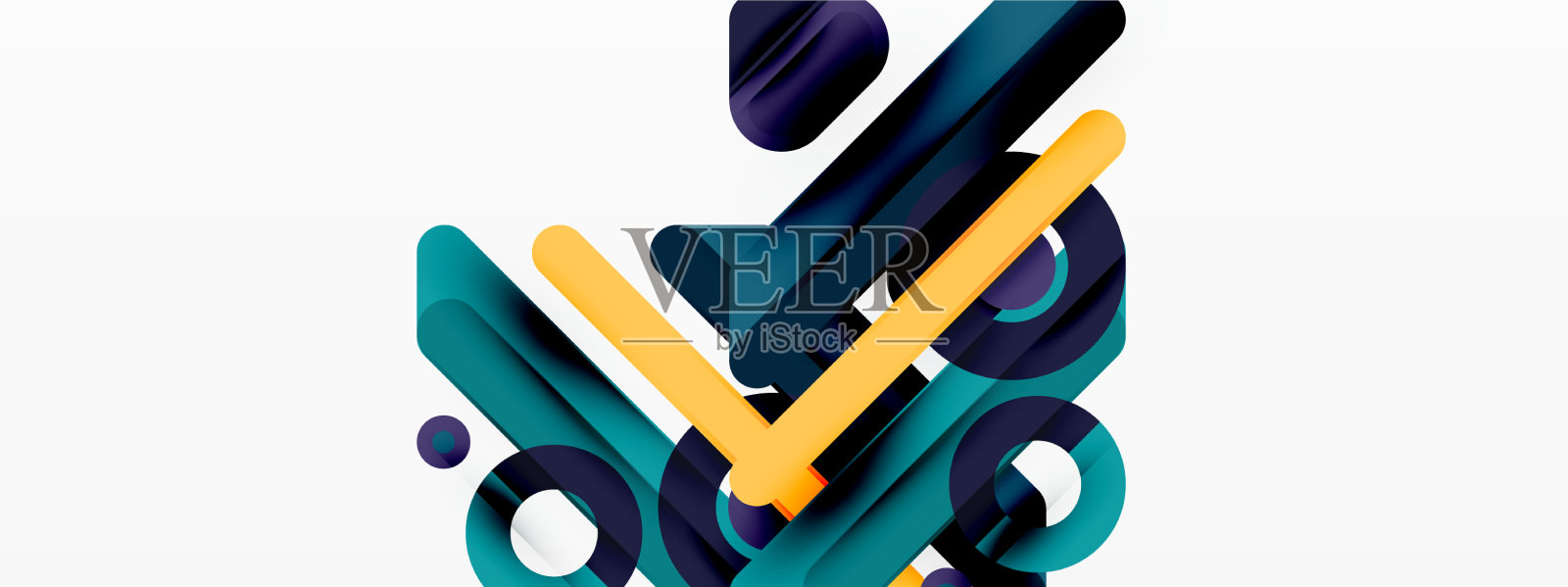 创意几何壁纸最小的线条和插画图片素材