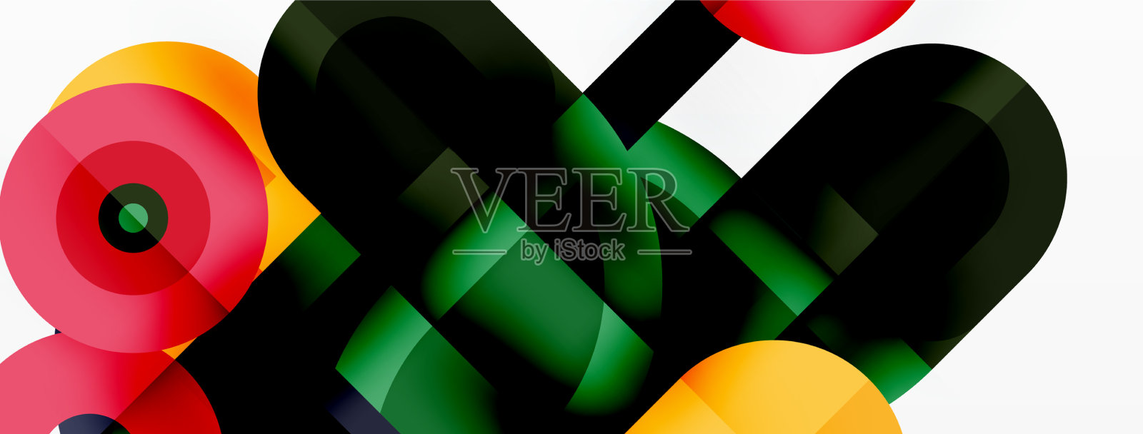 创意几何壁纸最小抽象插画图片素材