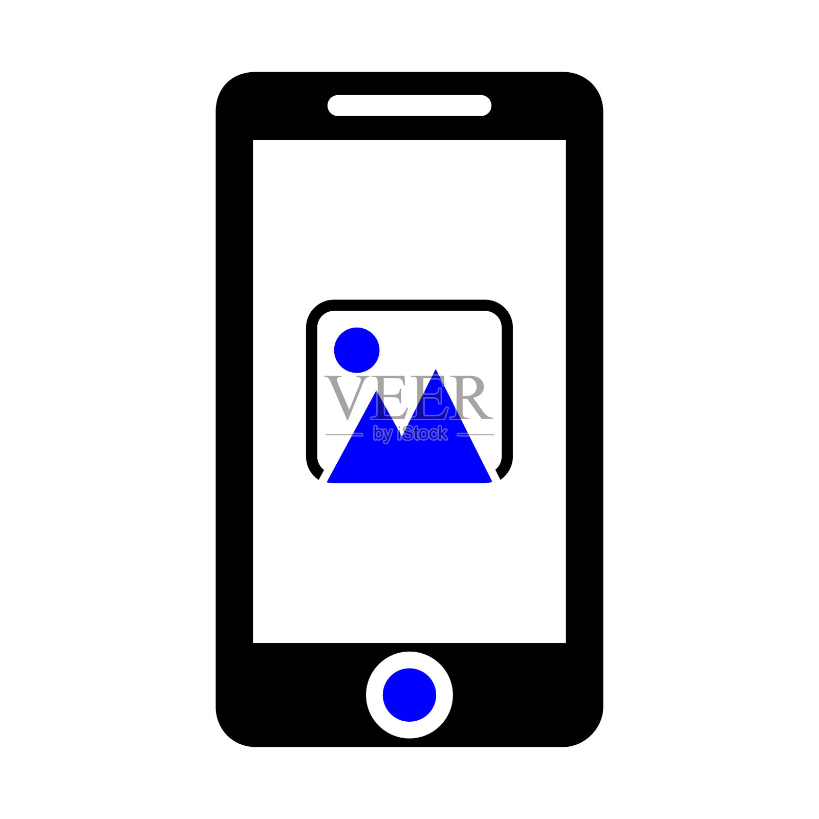 移动画廊图标图标素材