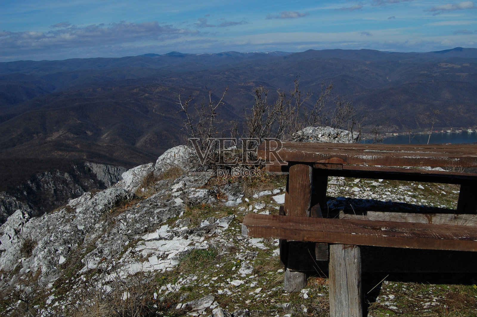 马里山顶的美景štrbac照片摄影图片