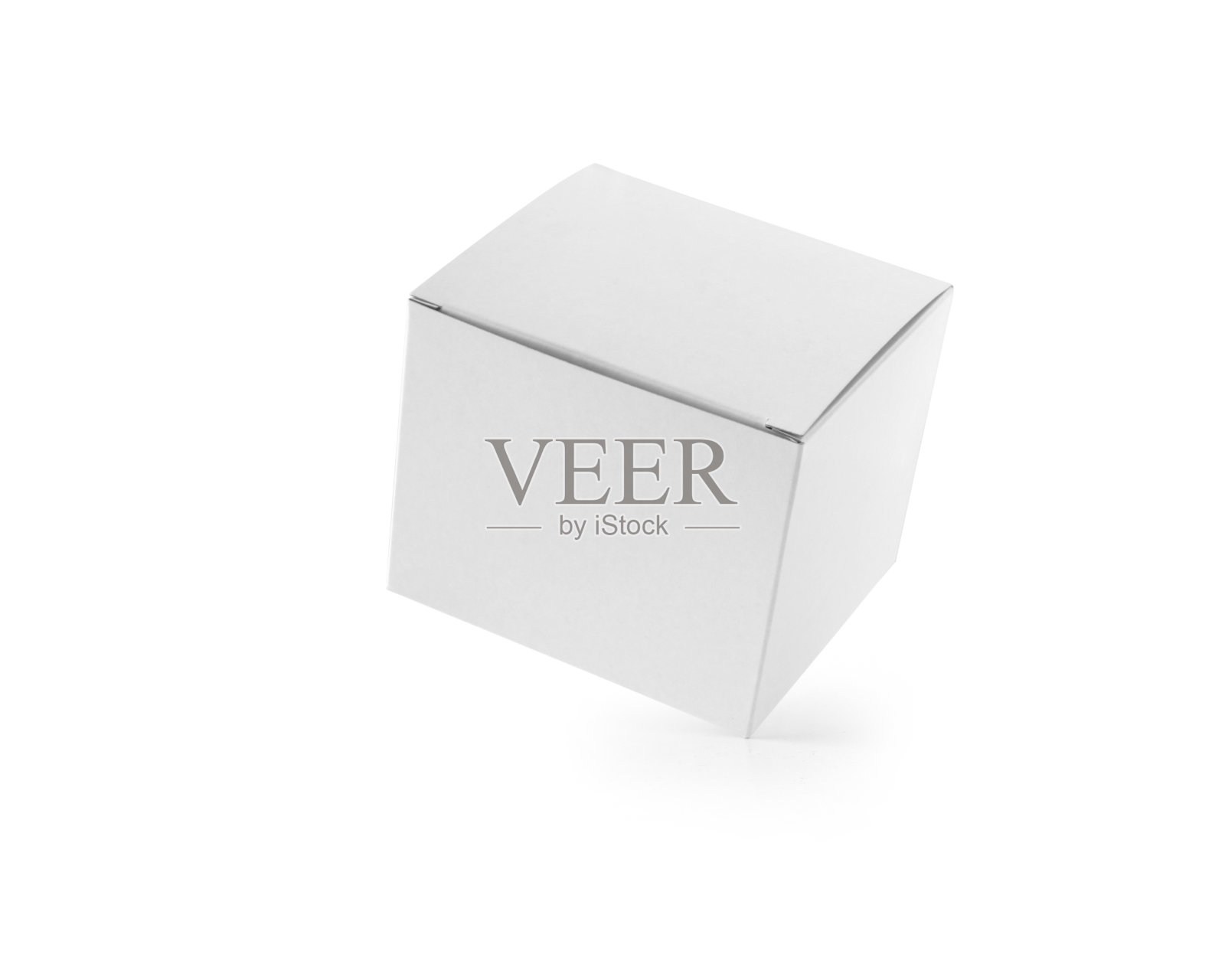 小的白色立方体产品纸箱照片摄影图片