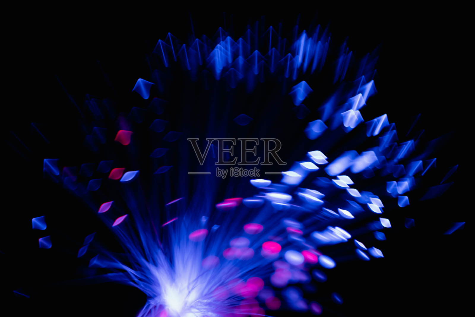 闪闪发光的抽象散景背景黄色与闪光的圆圈照片摄影图片