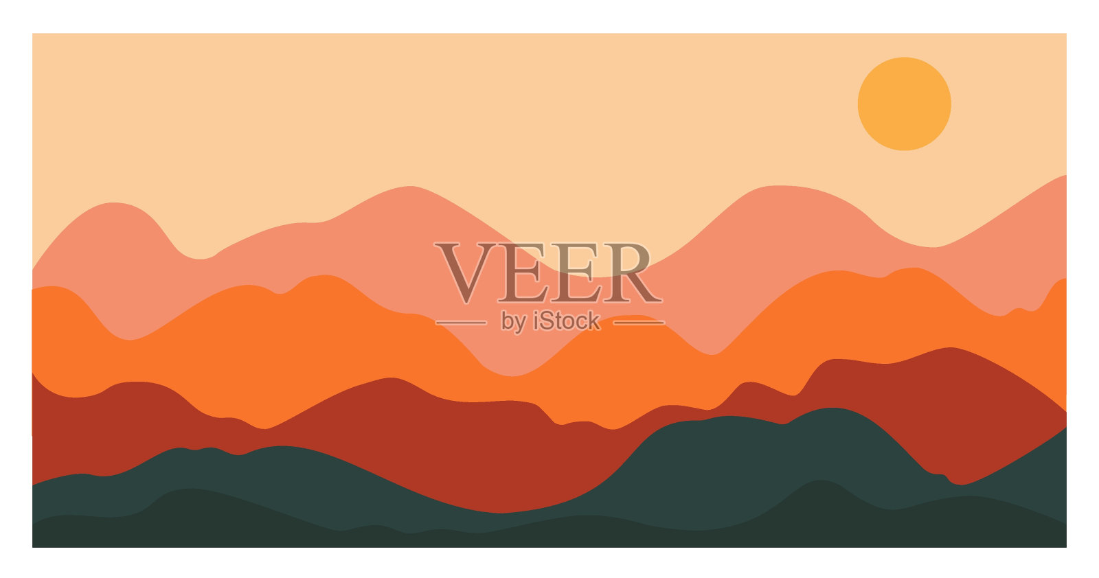 004年景观插画图片素材