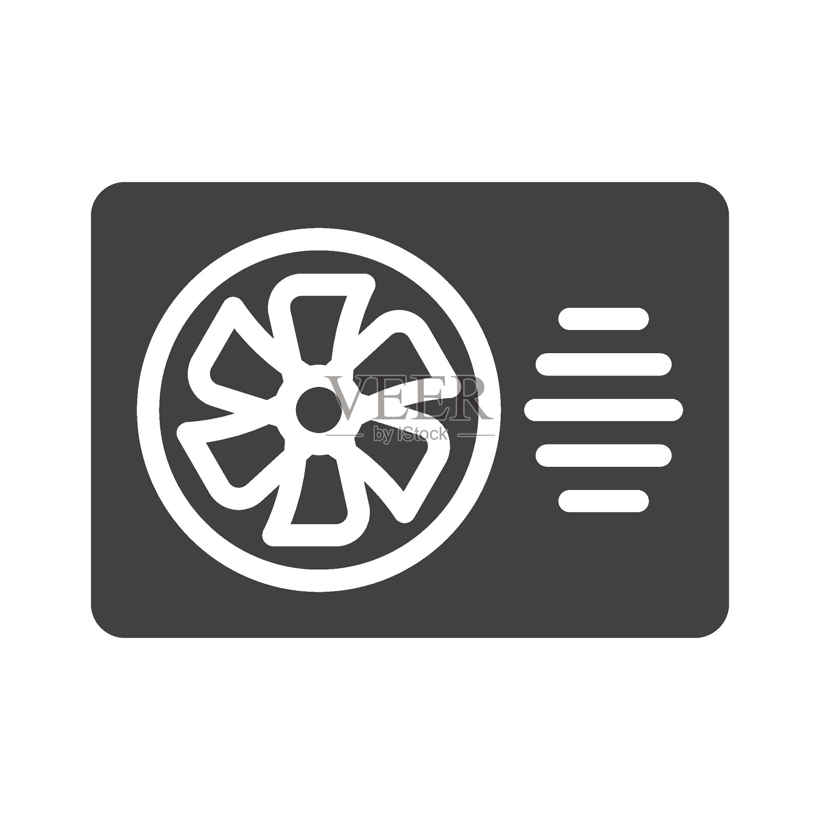 排气通风器矢量图标插画图片素材