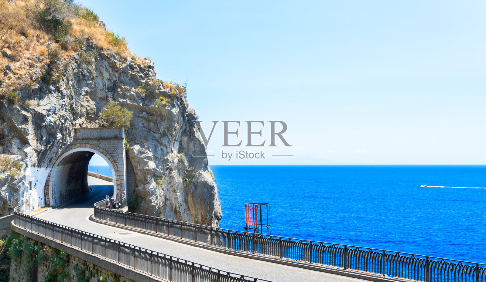 意大利阿马尔菲海岸公路照片摄影图片