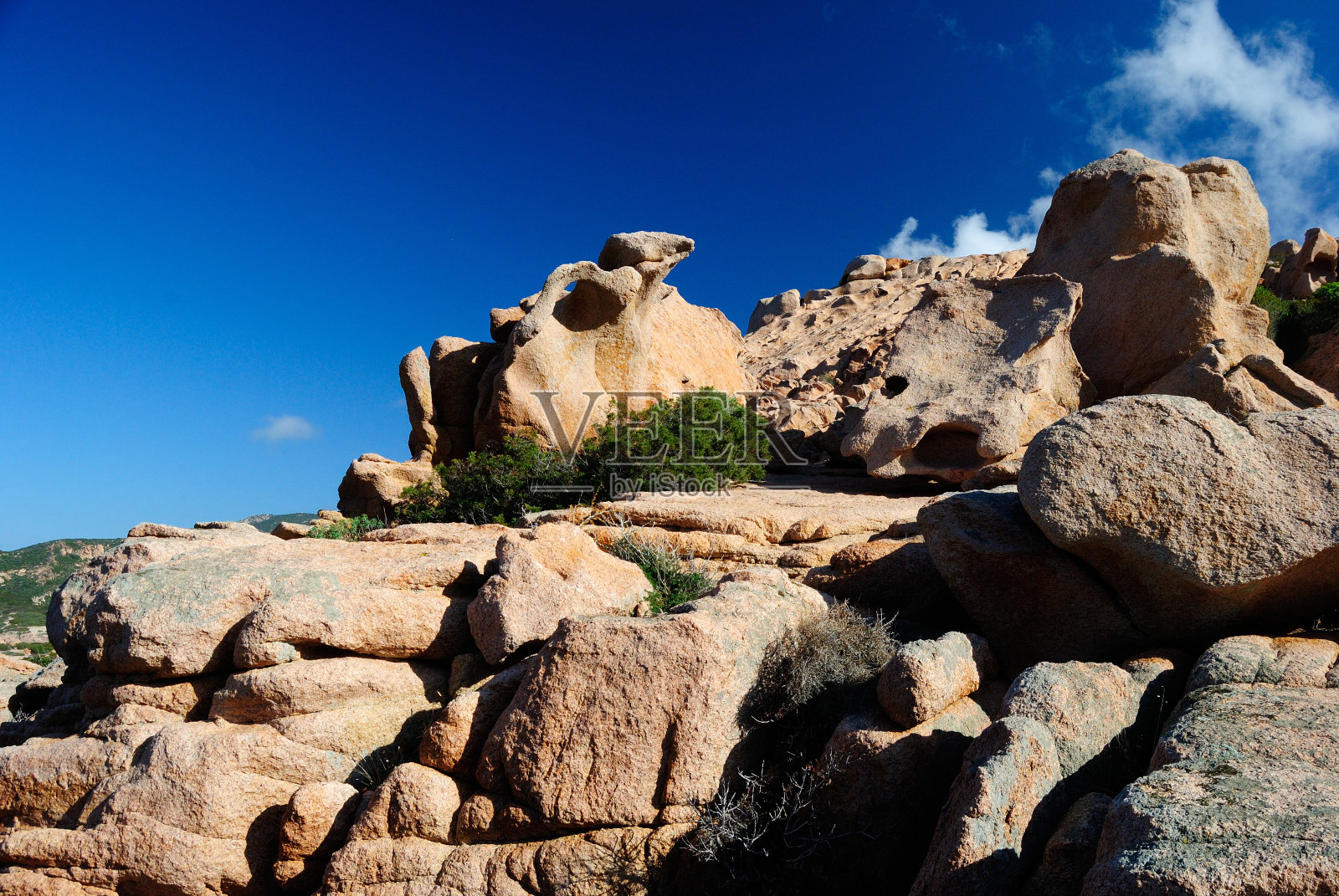 卡拉娜海岸的景色照片摄影图片
