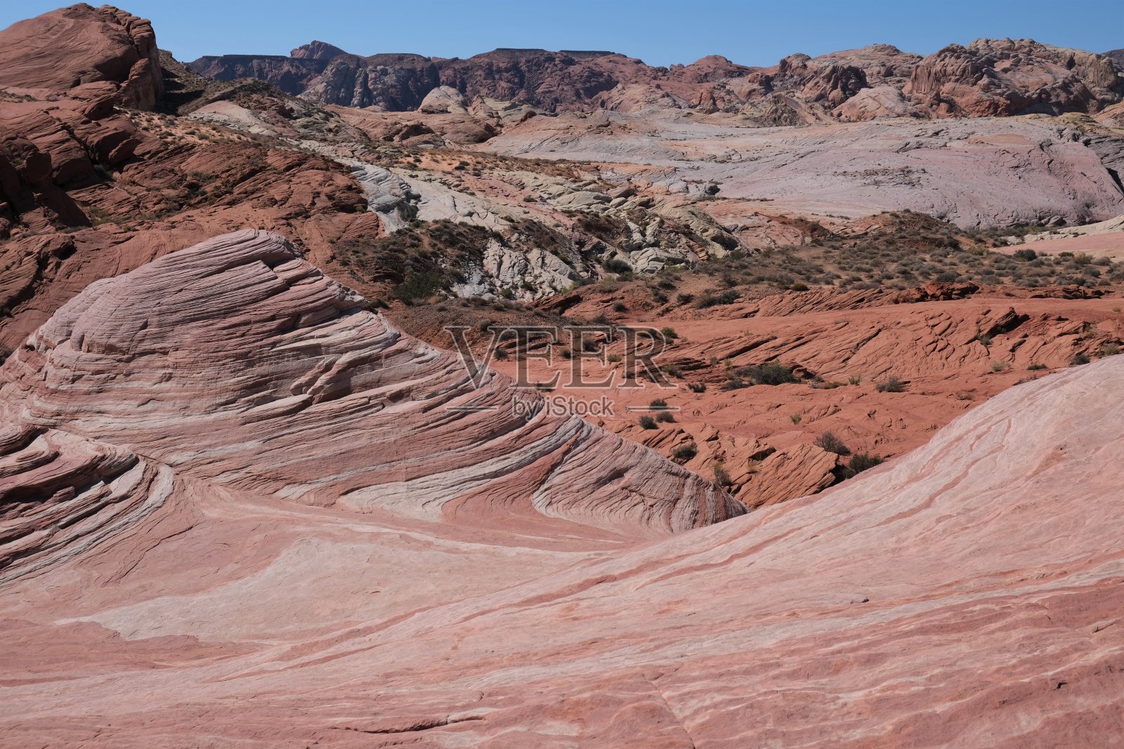 火谷州立公园，内华达州照片摄影图片