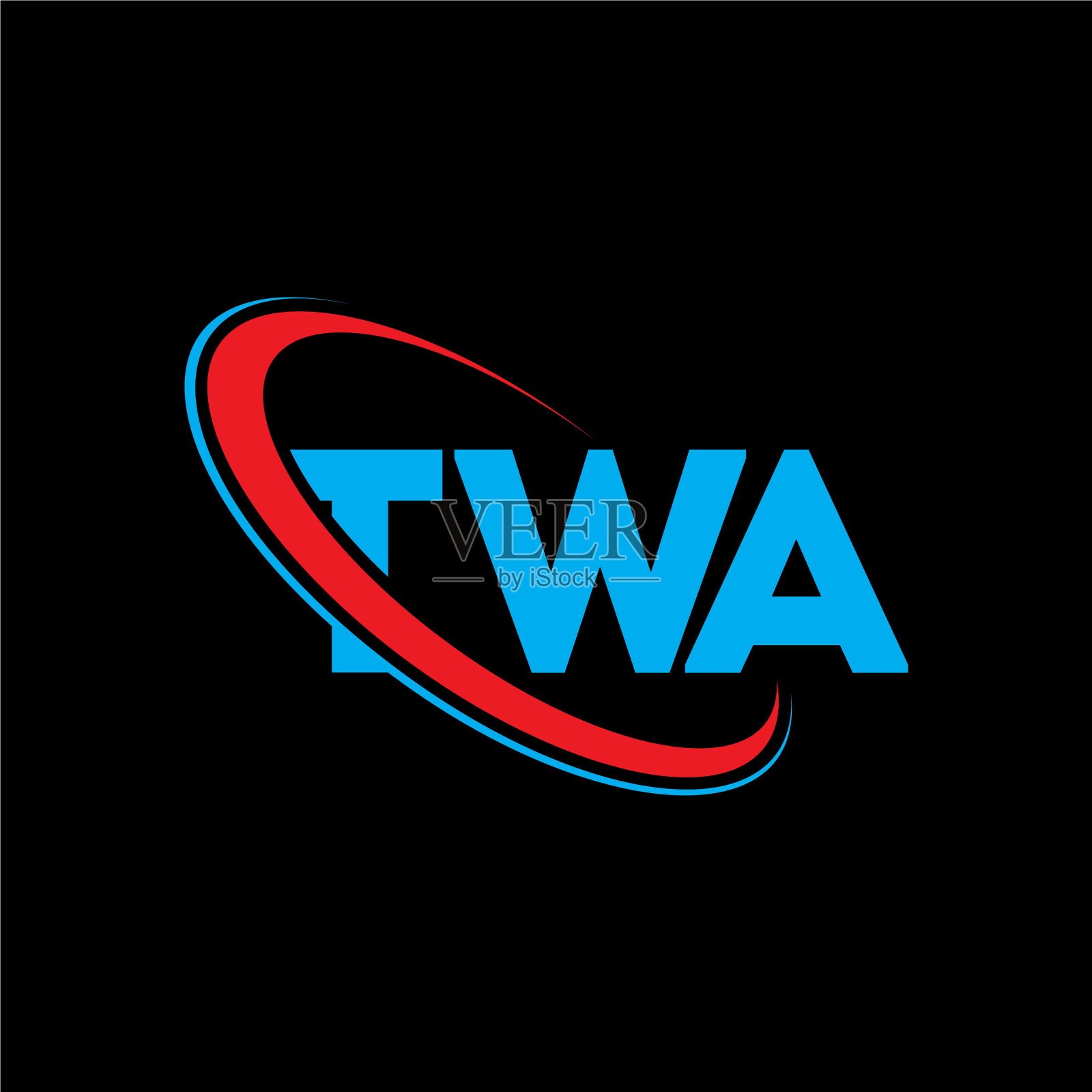 Twa logo Twa letter logo设计插画图片素材