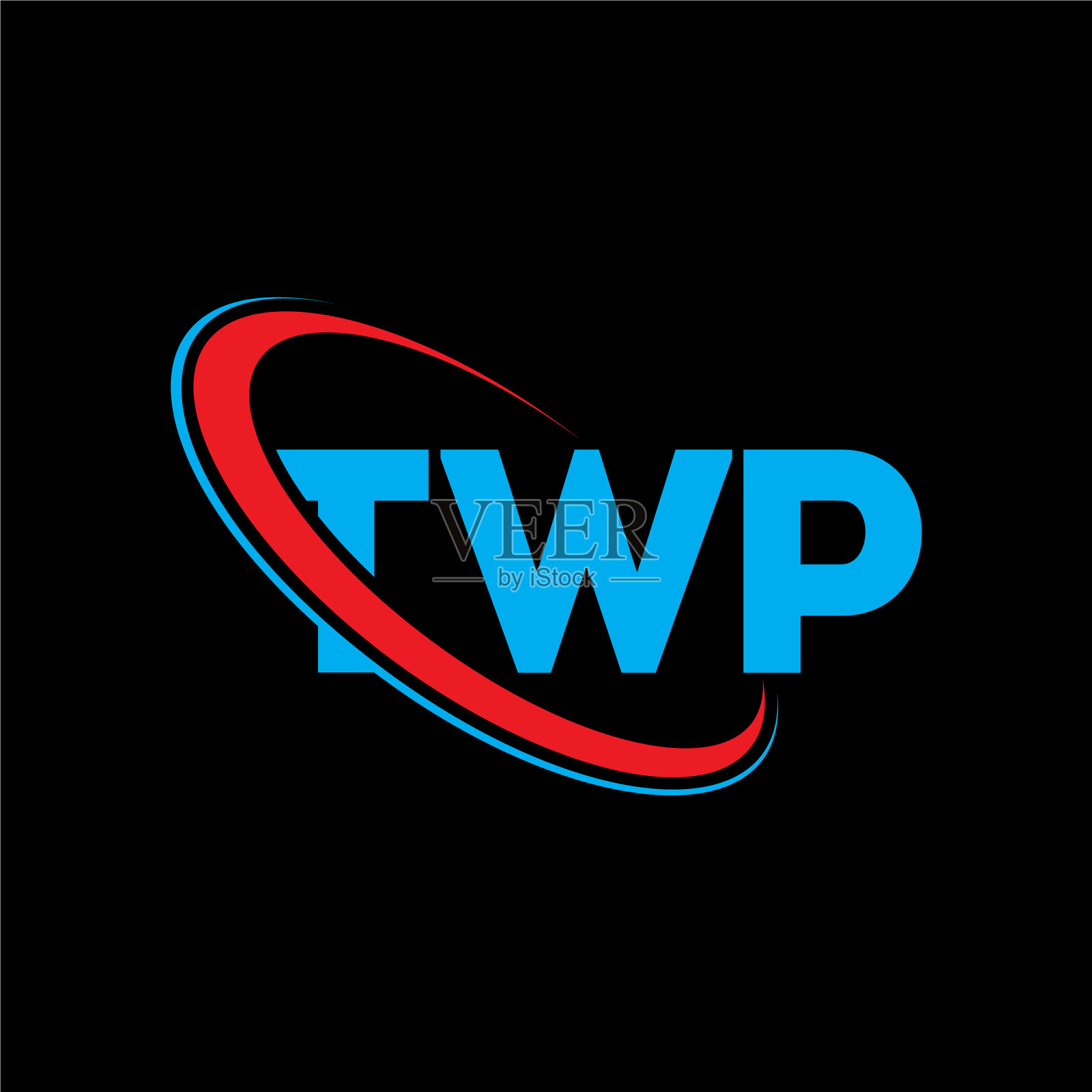 TWP logo TWP字母logo设计插画图片素材