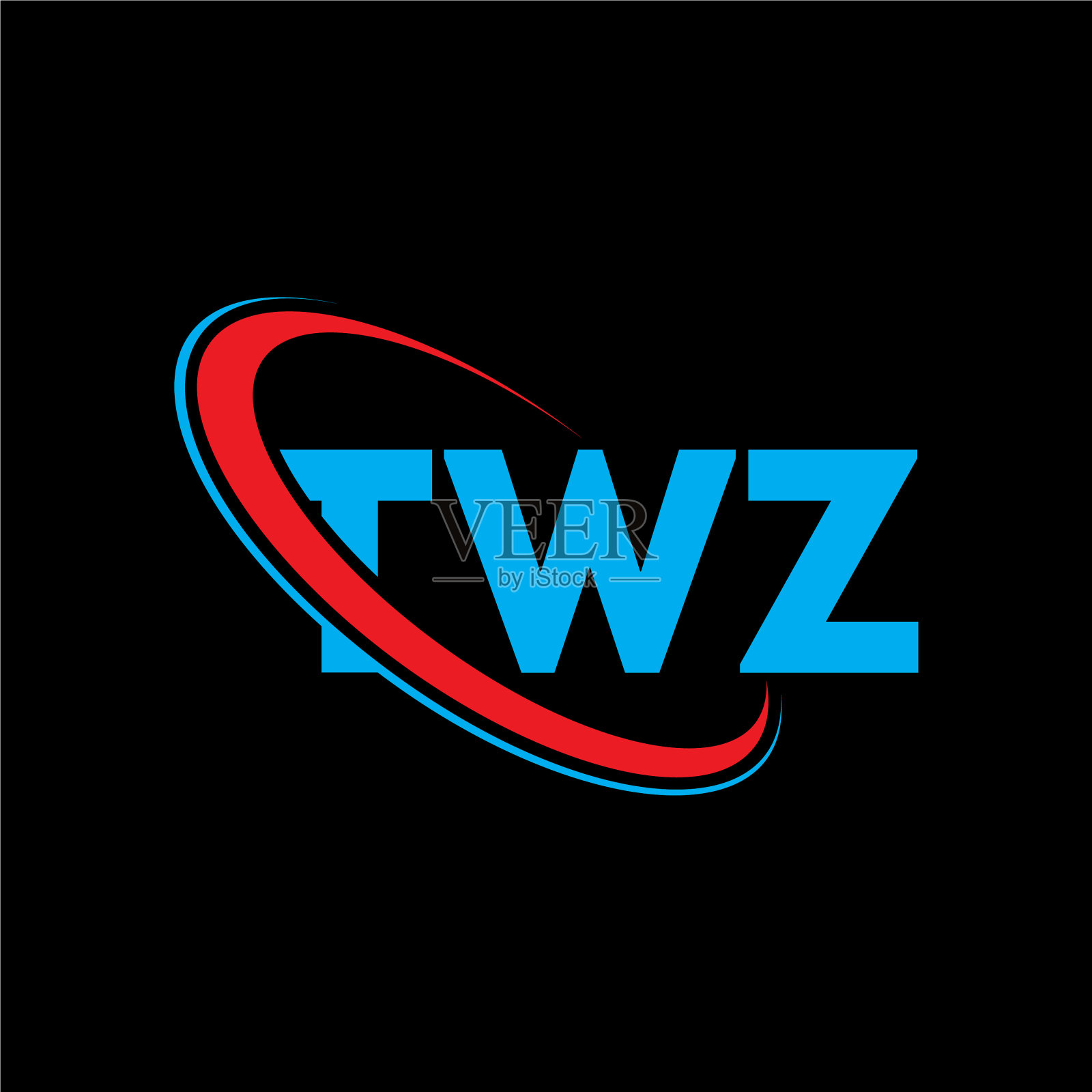 TWZ logo TWZ字母logo设计插画图片素材