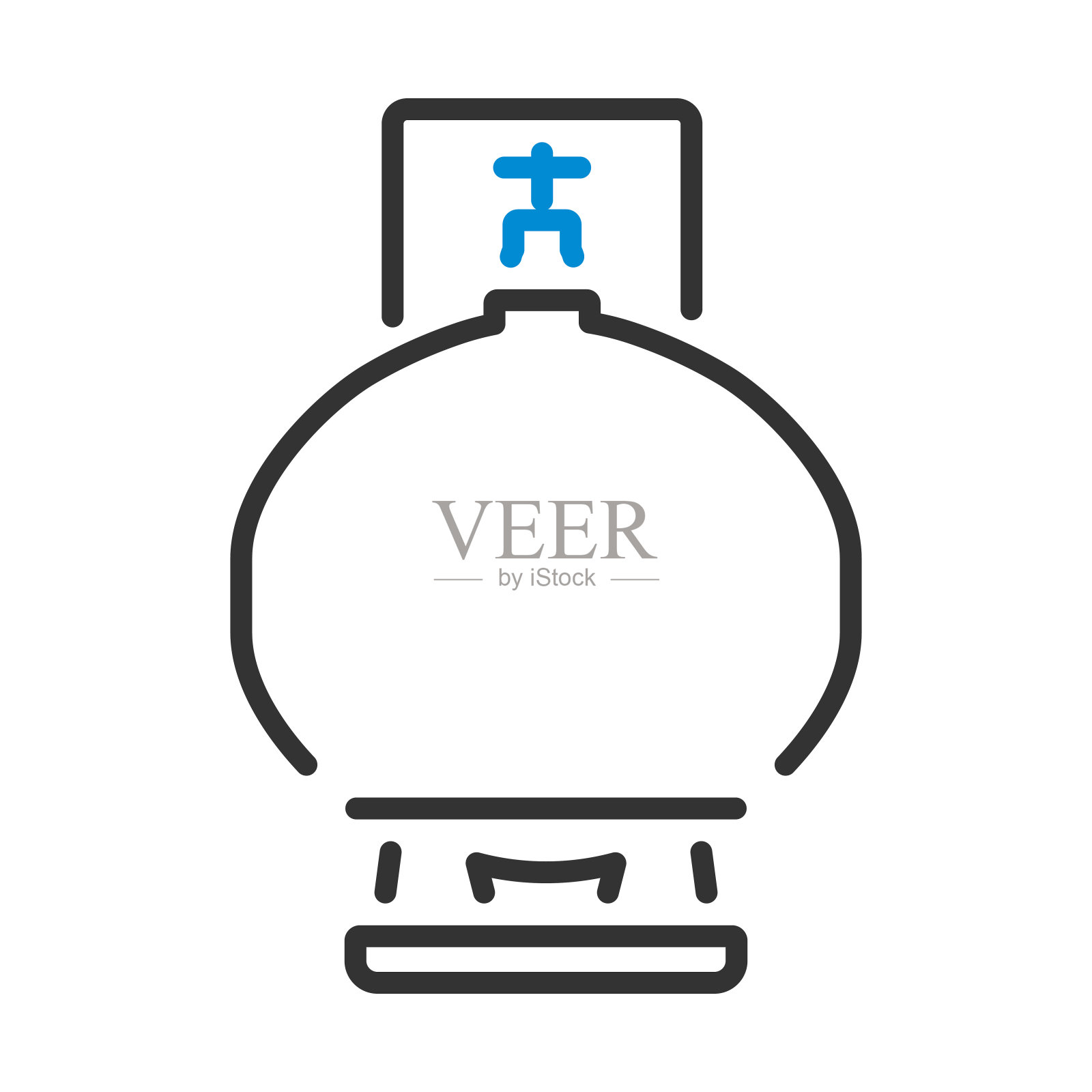 气瓶图标插画图片素材