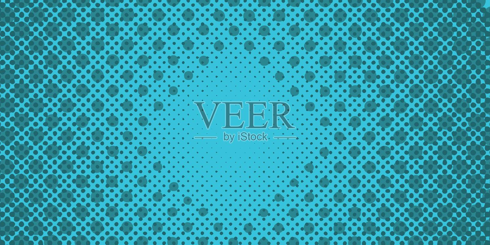 向量点蓝色抽象背景插画图片素材